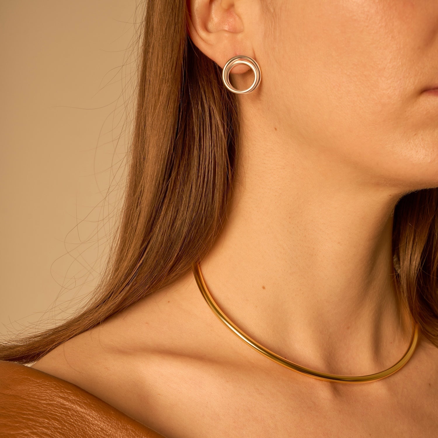 Mini spiral white gold 2.0 | Earring