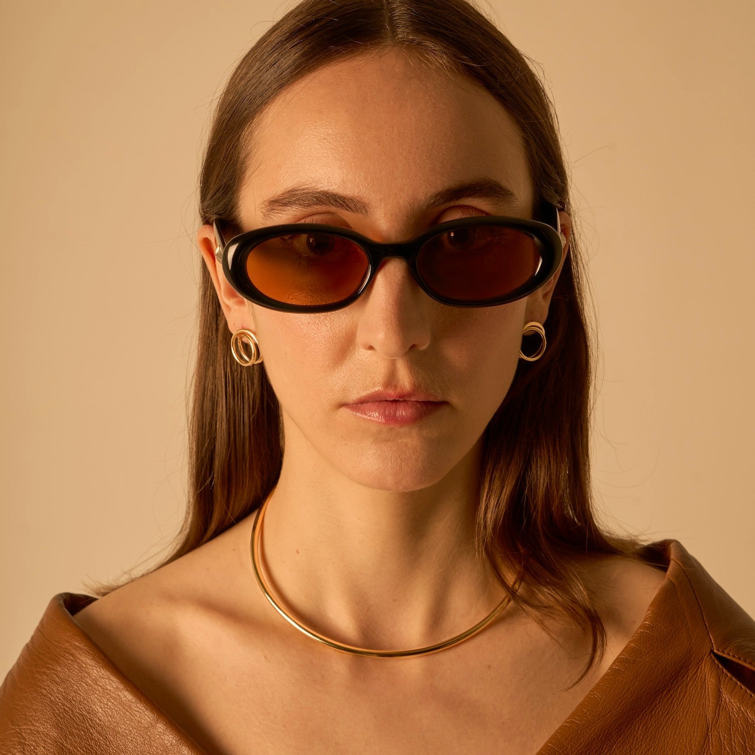 Mini spirale or jaune 2.0 | Boucle d'oreille