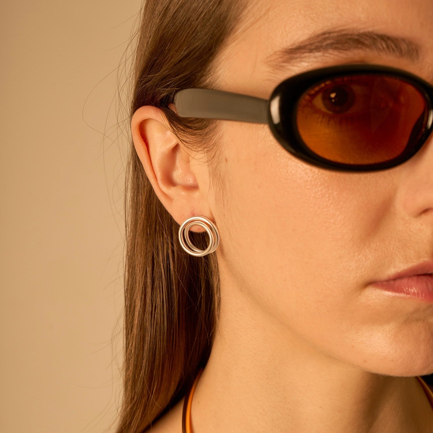 Mini spiral white gold 2.0 | Earring