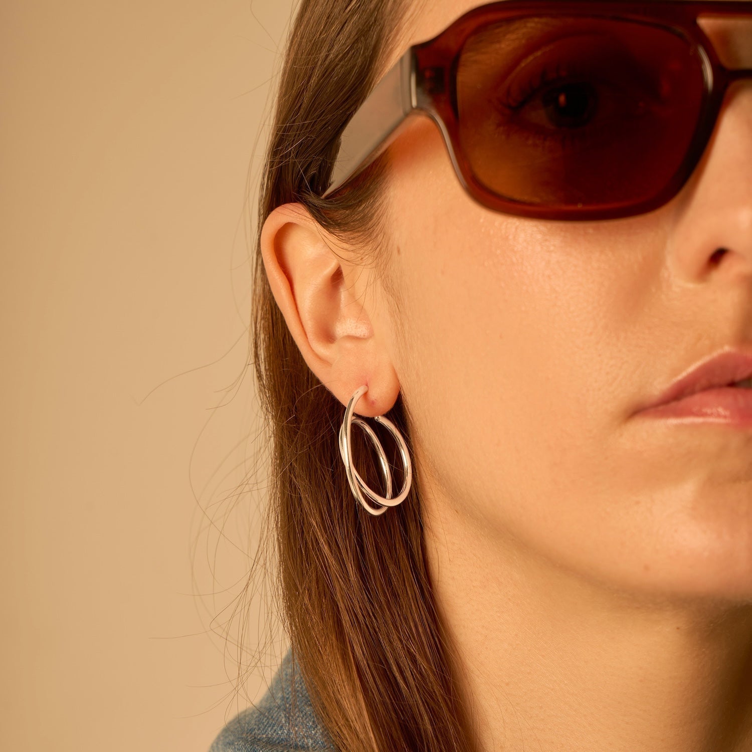 Maxi spiral silver 2.0 | Earring