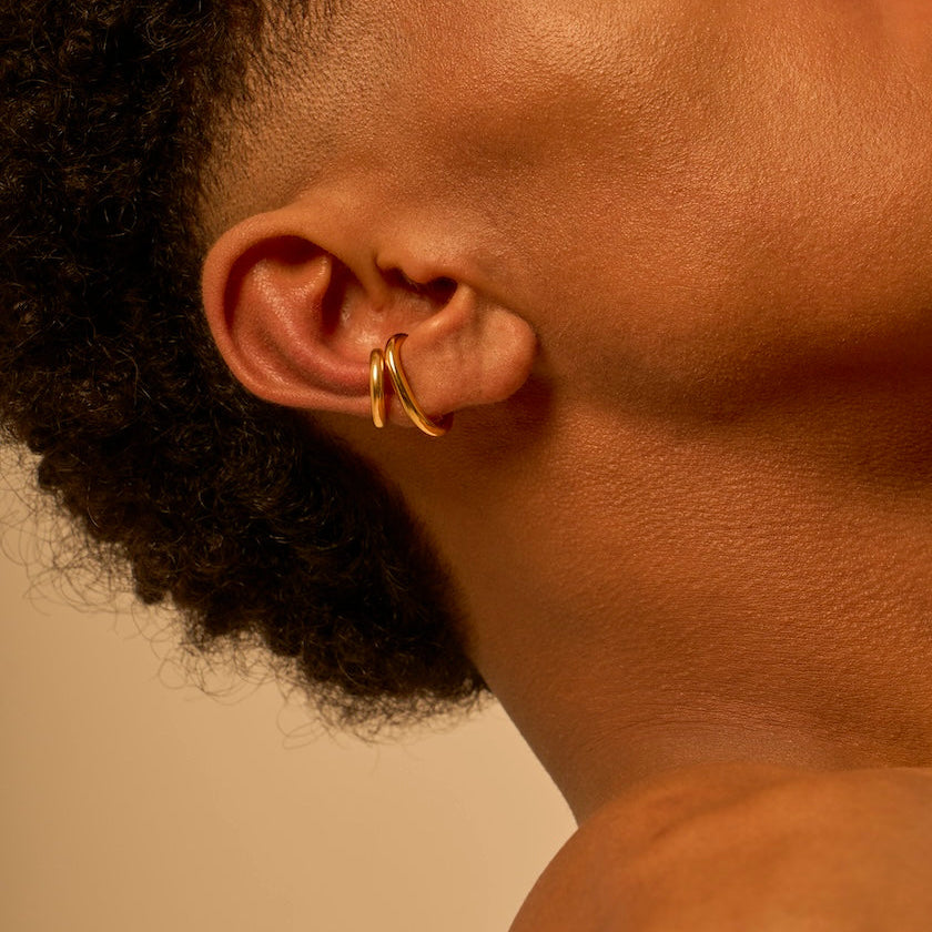 Combinaison de earcuffs vermeil 3.0