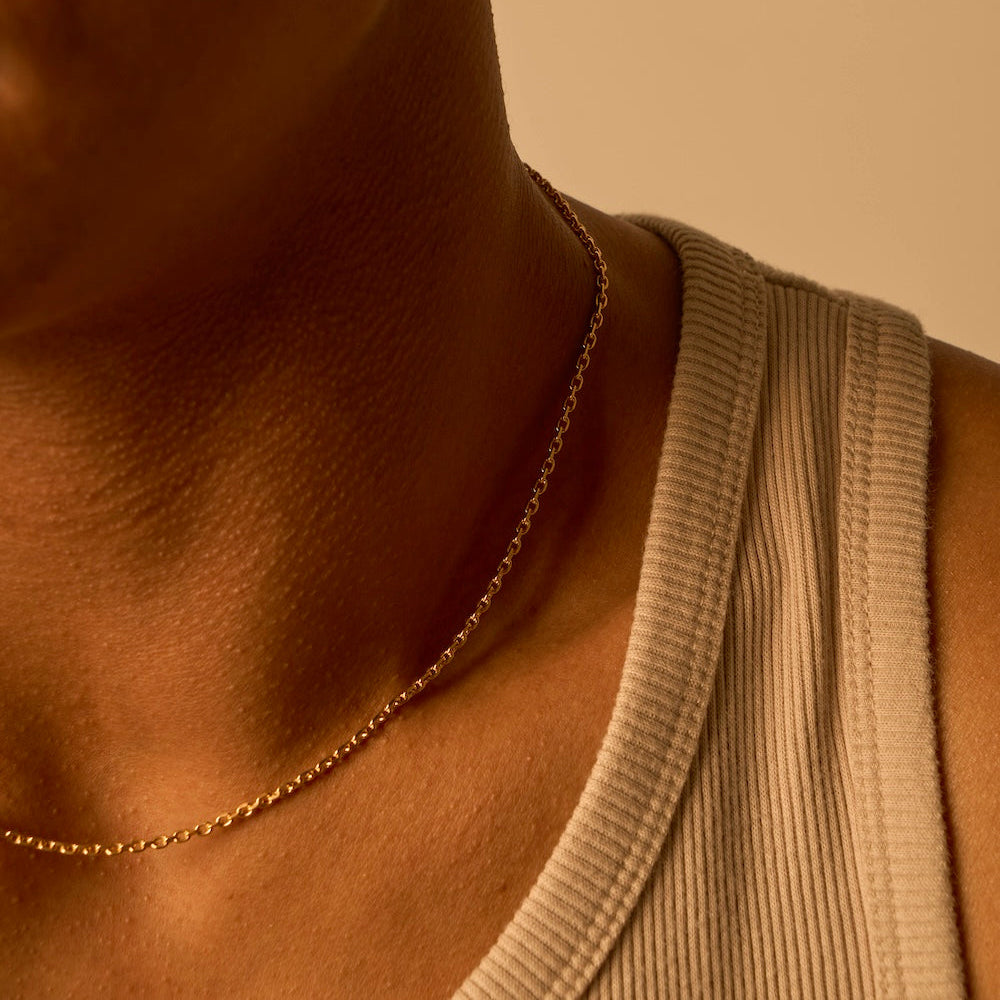 Alternative chain - gold vermeil