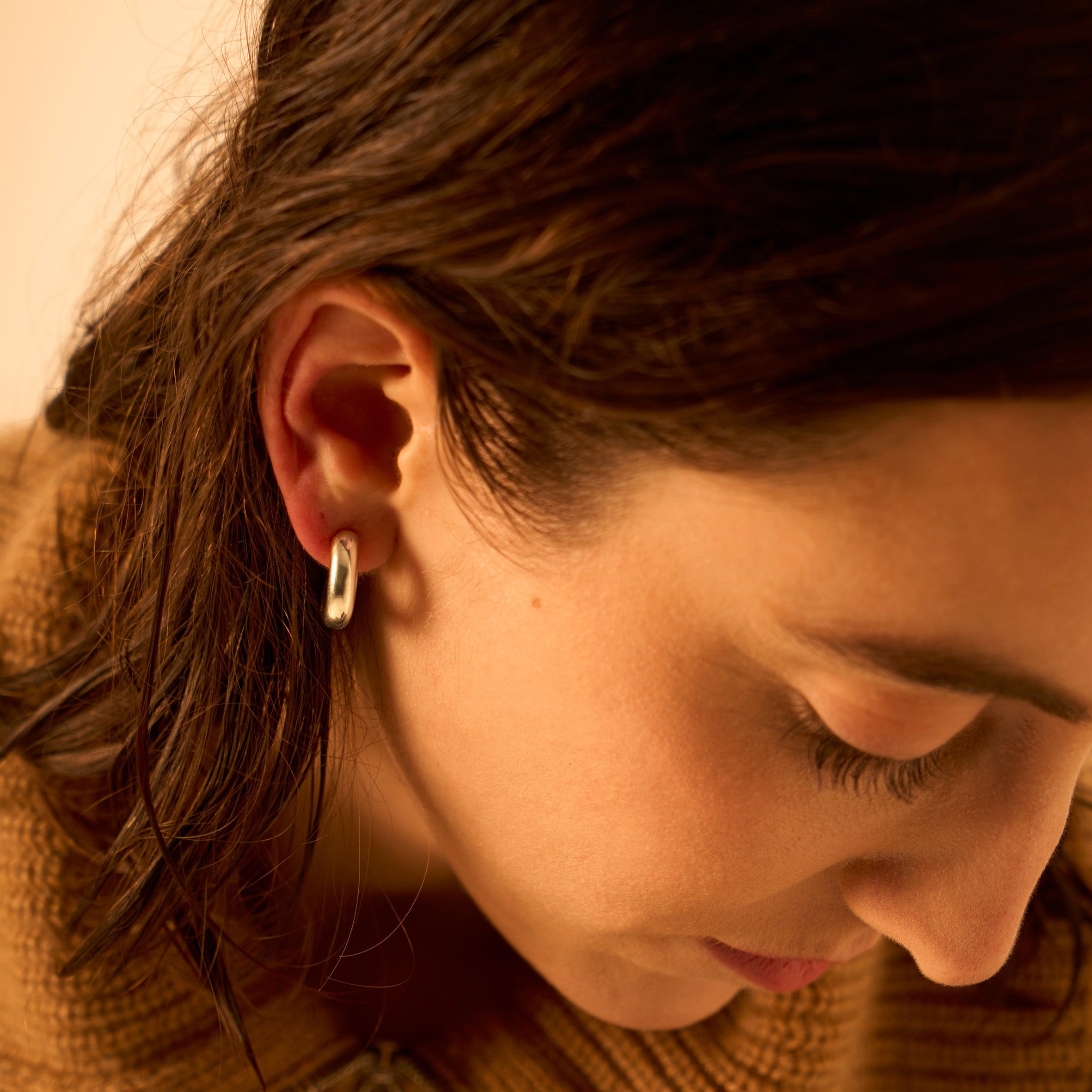 3.0 earring - Sterling silver