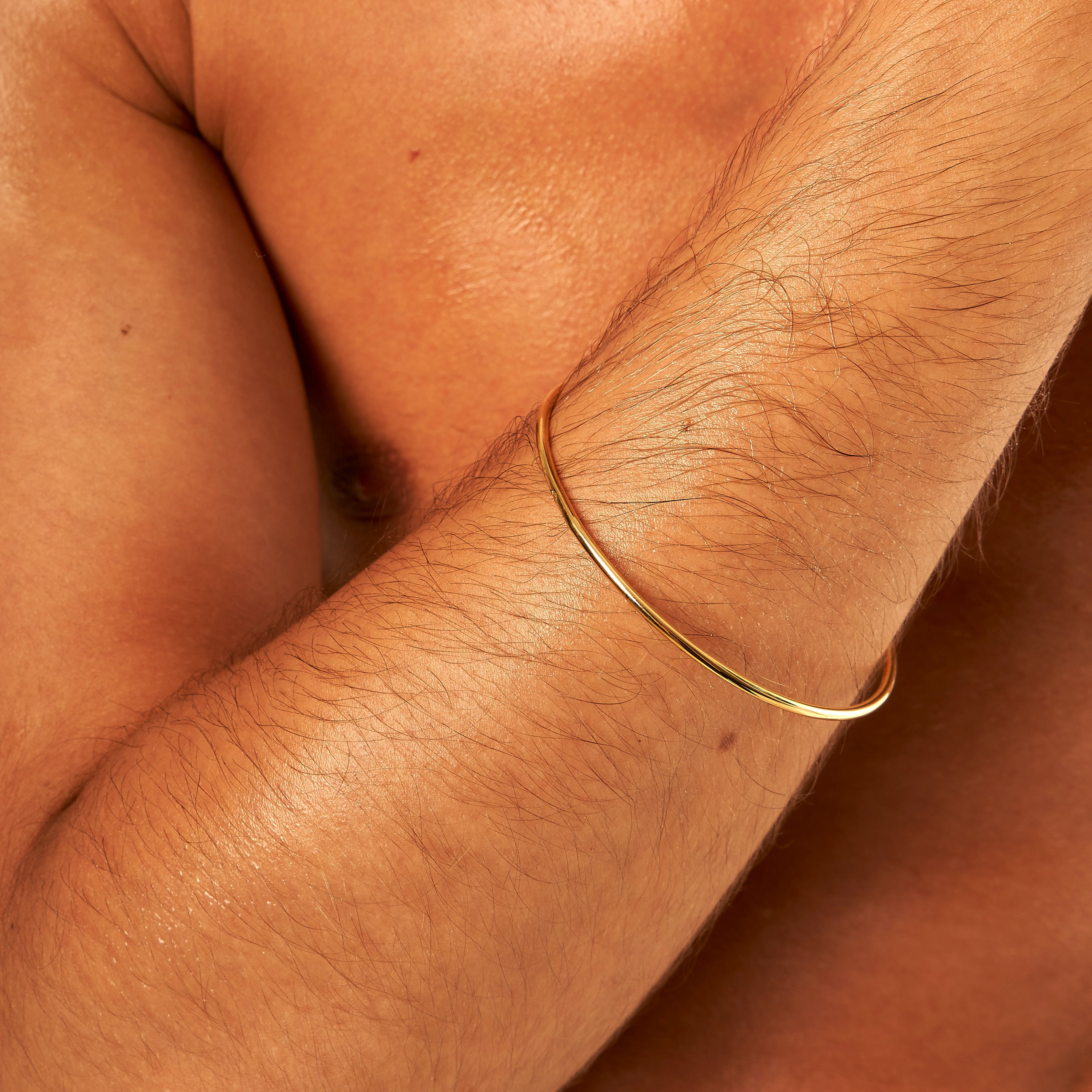 2.0 bangle - gold vermeil