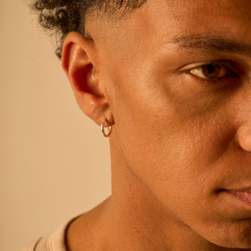 The white gold ring 2.0 | Earring