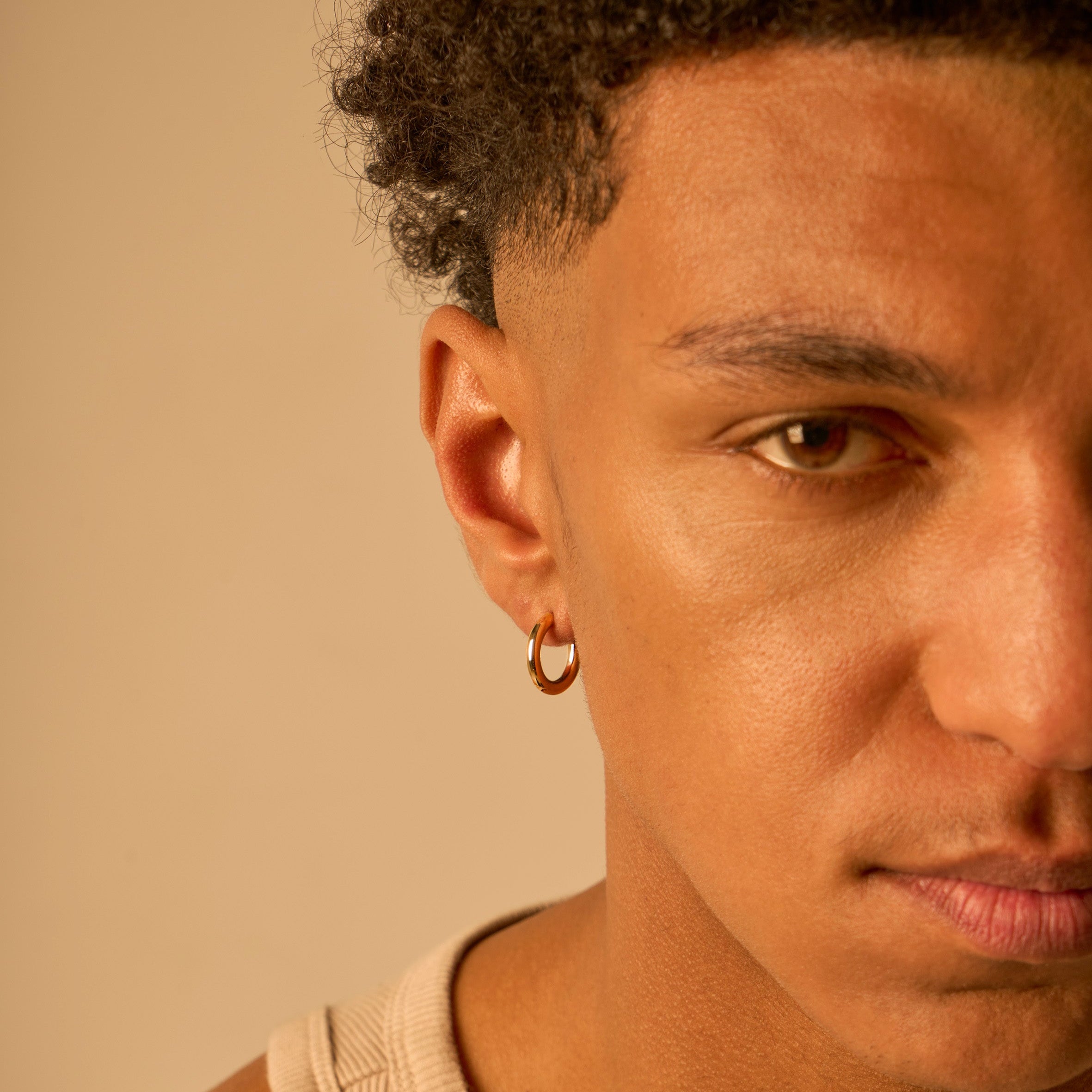 3.0 earring - gold vermeil