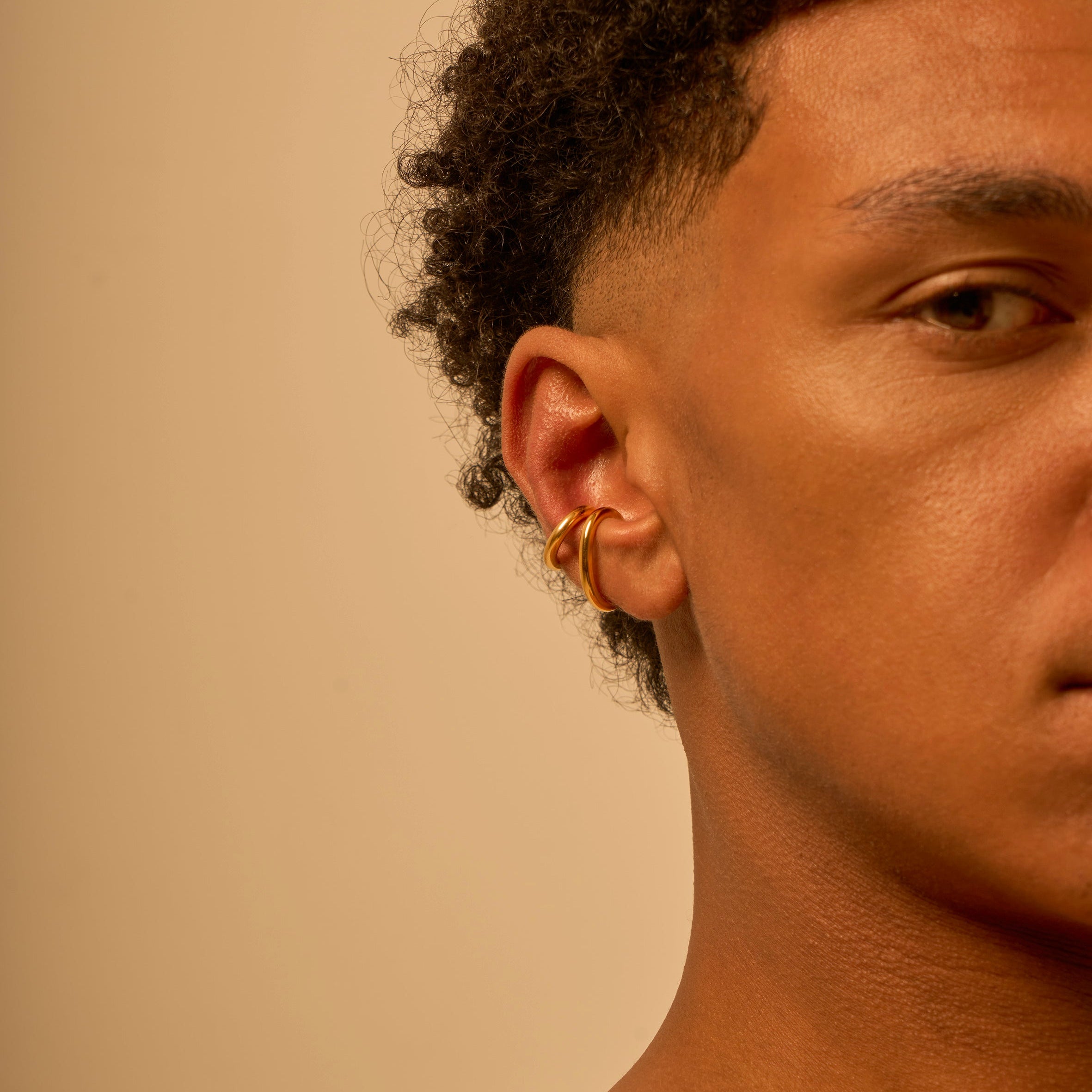 Grand earcuff 3.0 or jaune