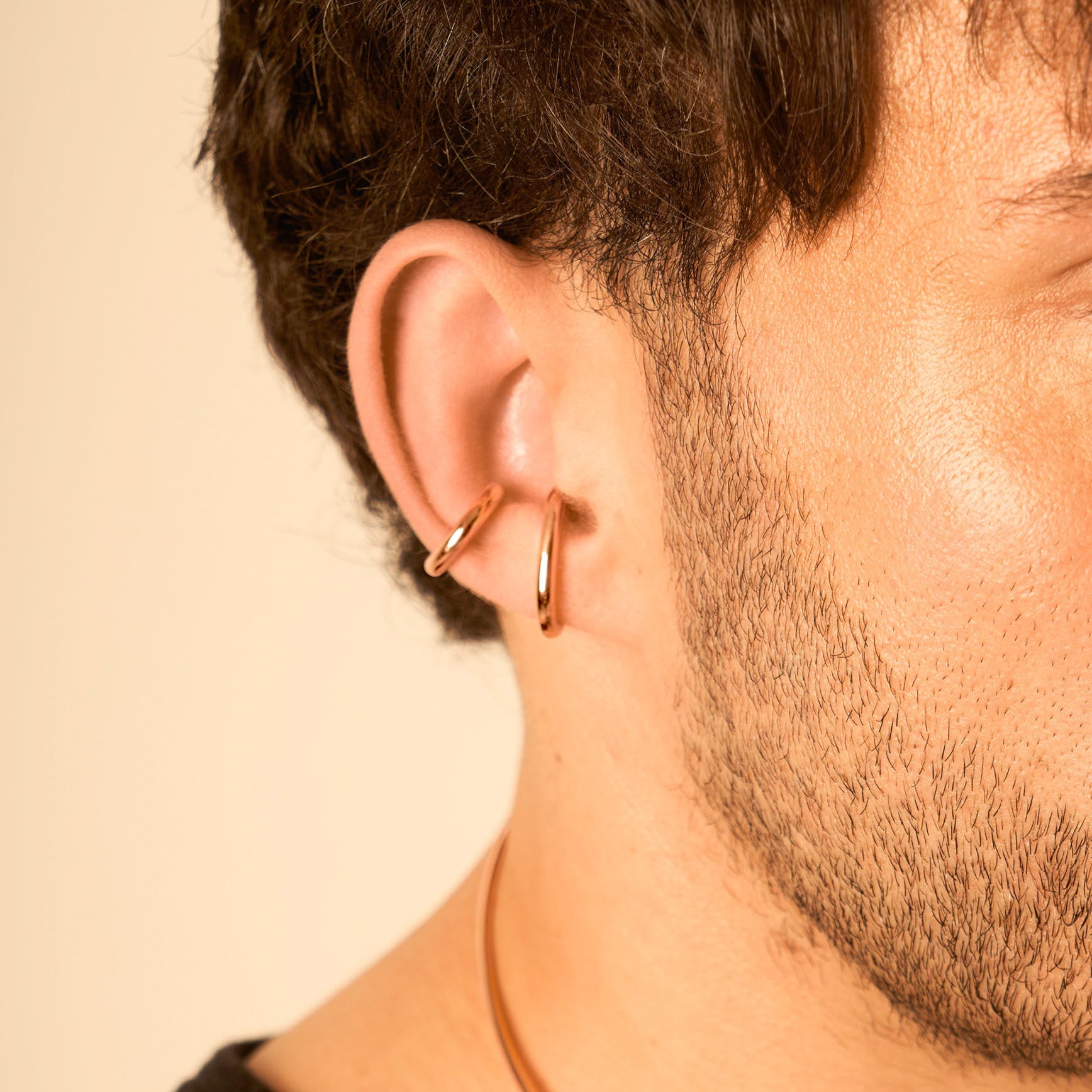 3.0 earcuff - gold vermeil