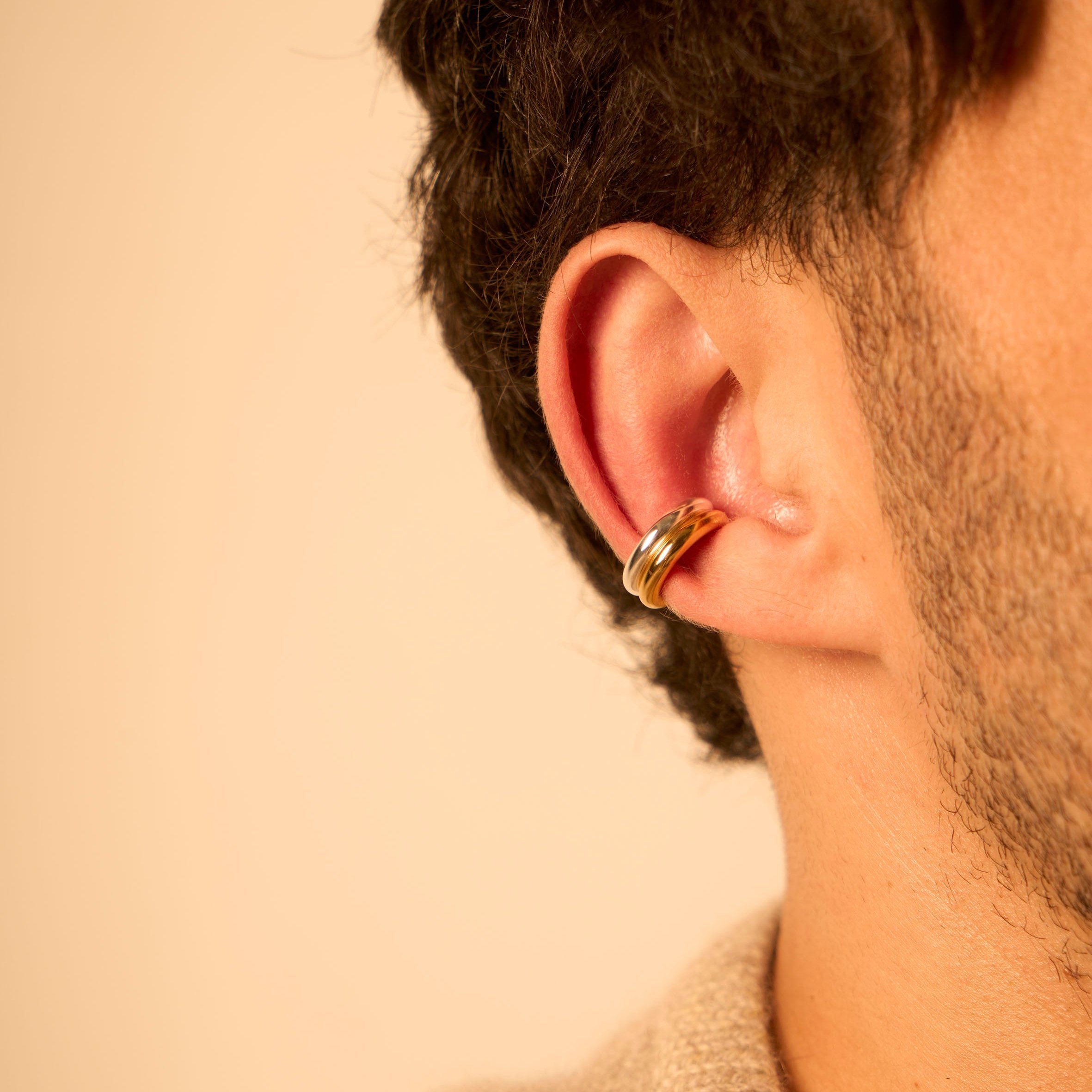 Earcuff 3.0 or jaune