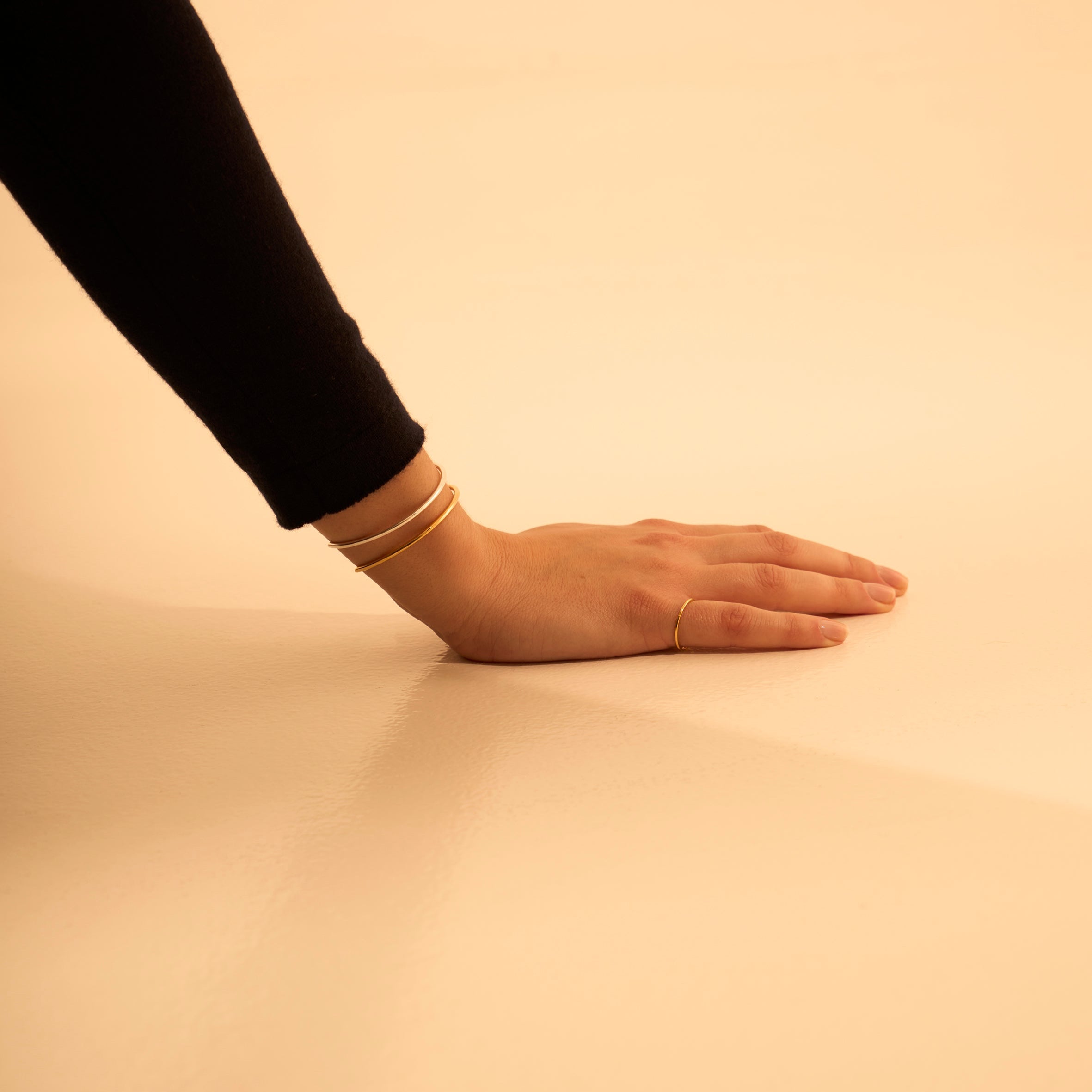 1.0 ring - gold vermeil