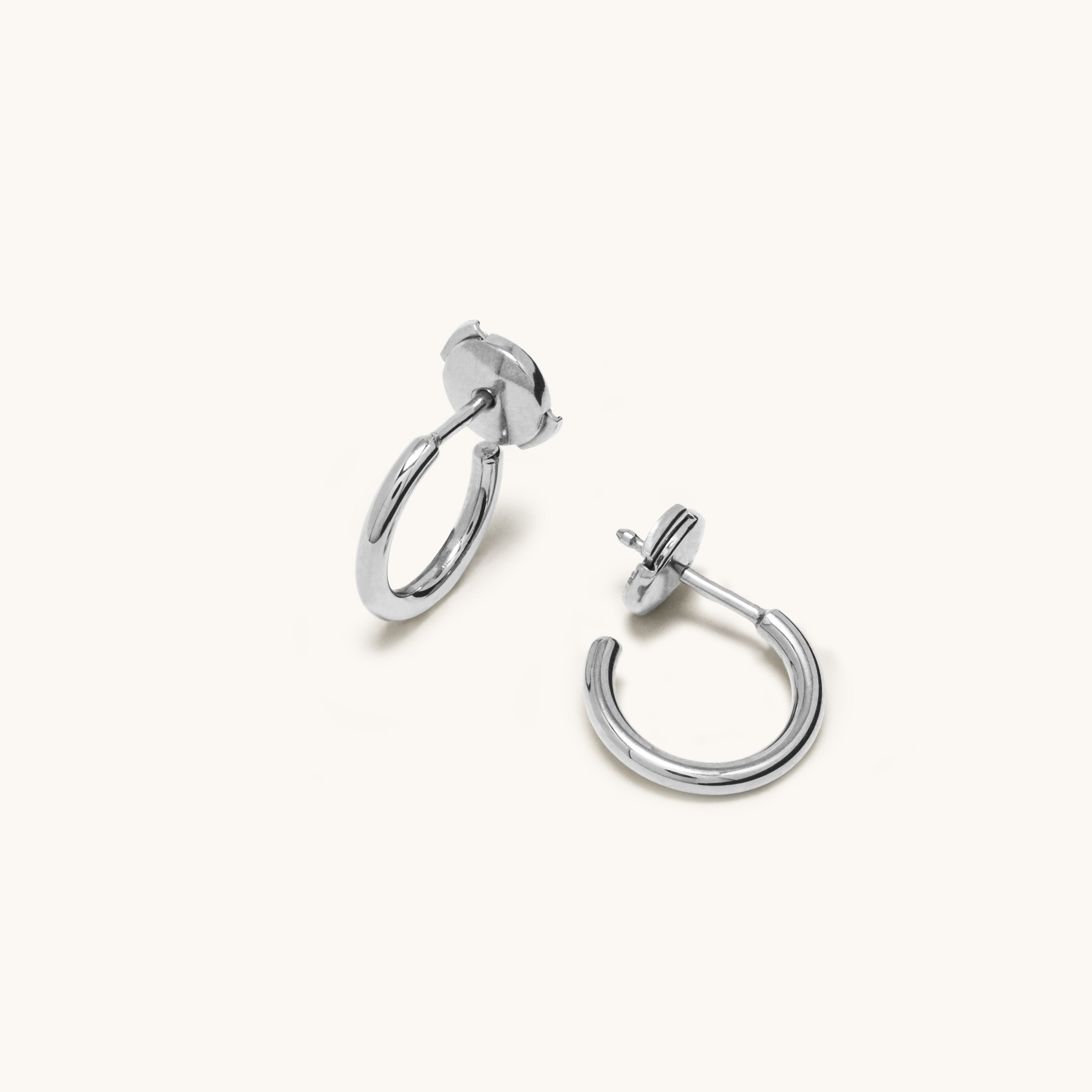 2.0 earring - sterling silver