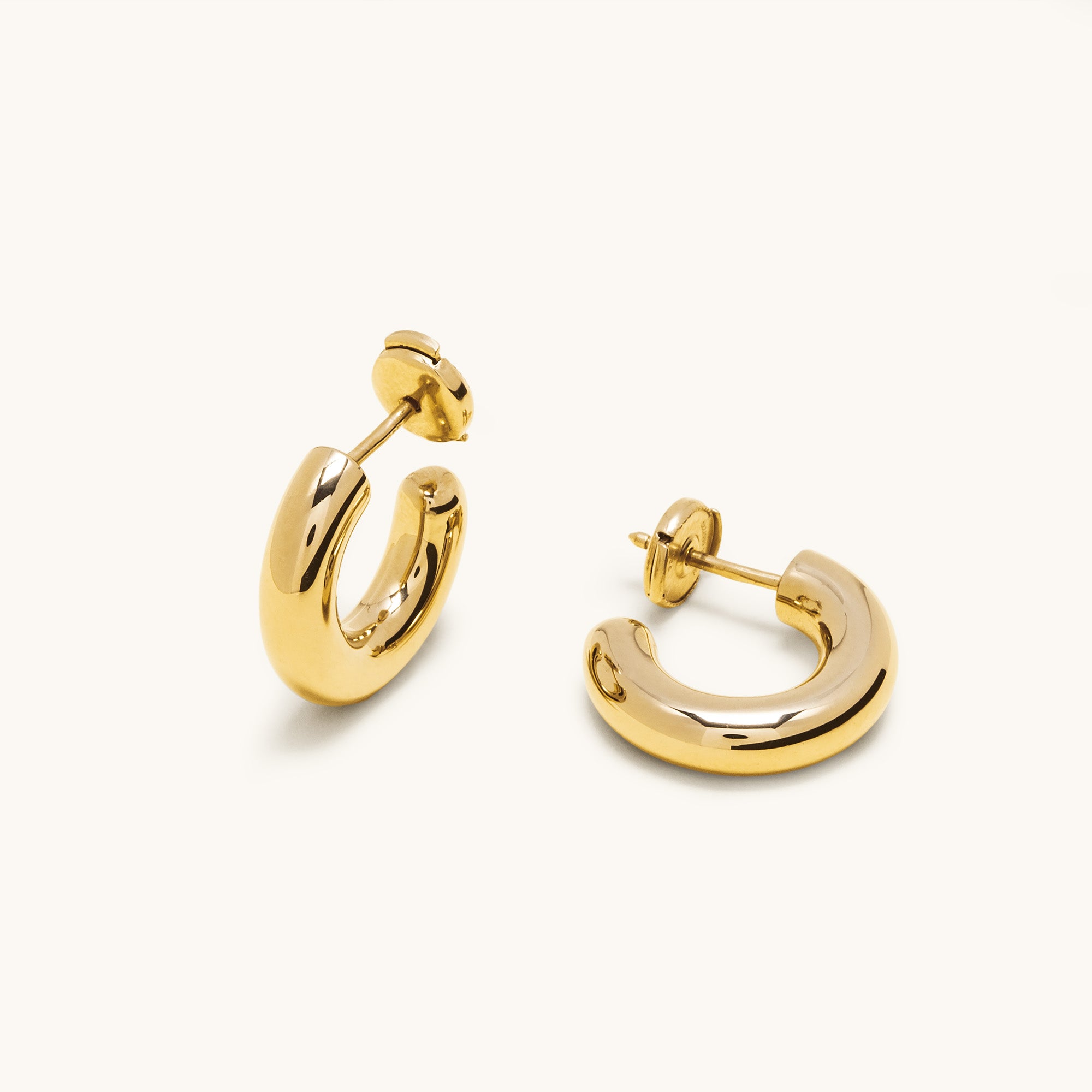 3.0 earring - gold vermeil