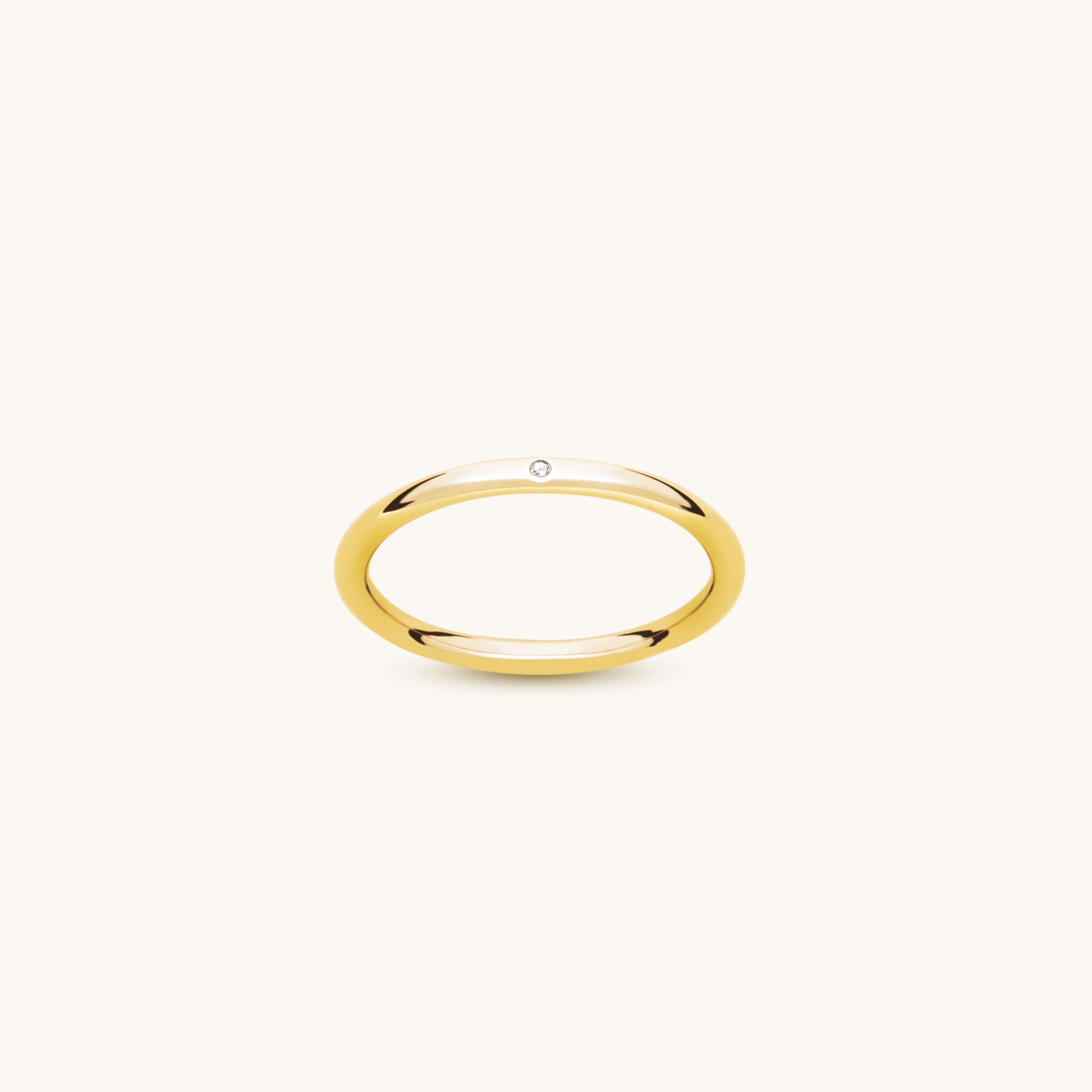 Anneau 2.0 vermeil et diamant