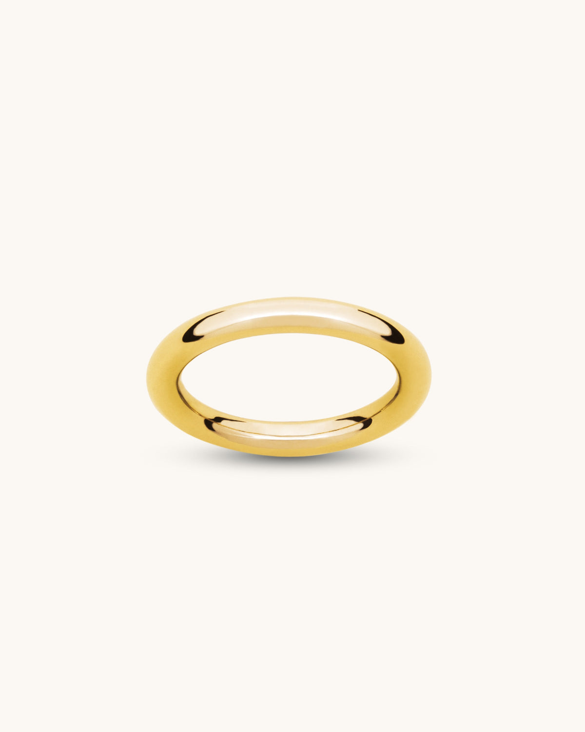 3.0 ring - gold vermeil