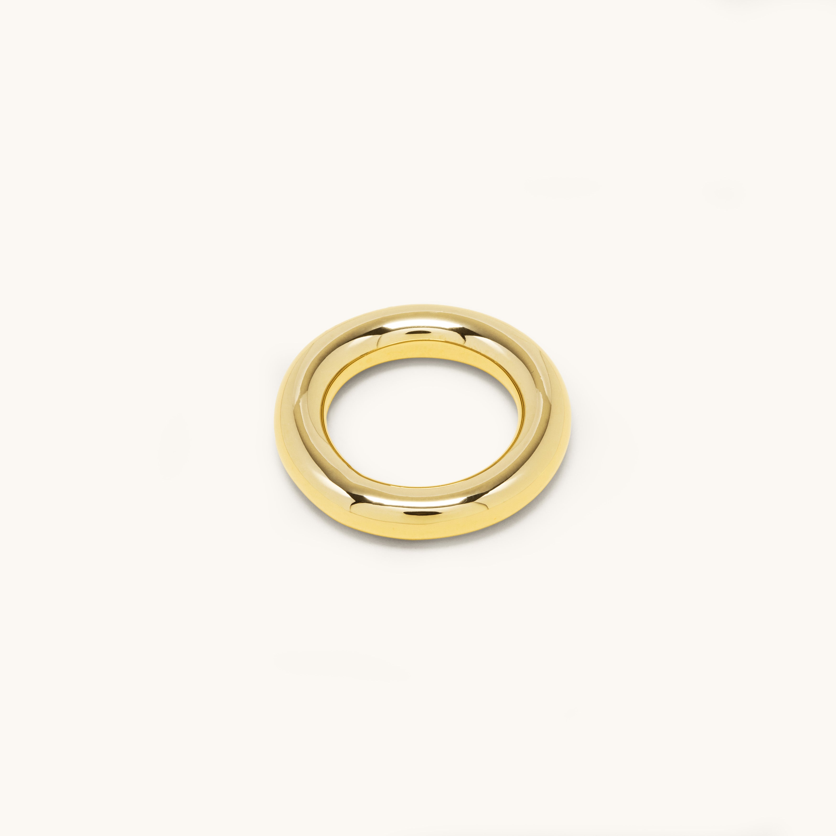 5.0 ring - gold vermeil