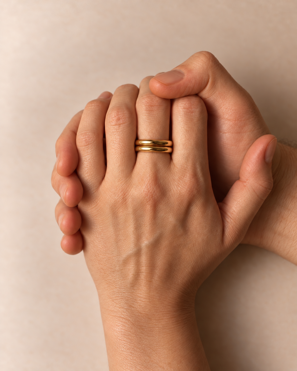 4.0 ring - gold vermeil