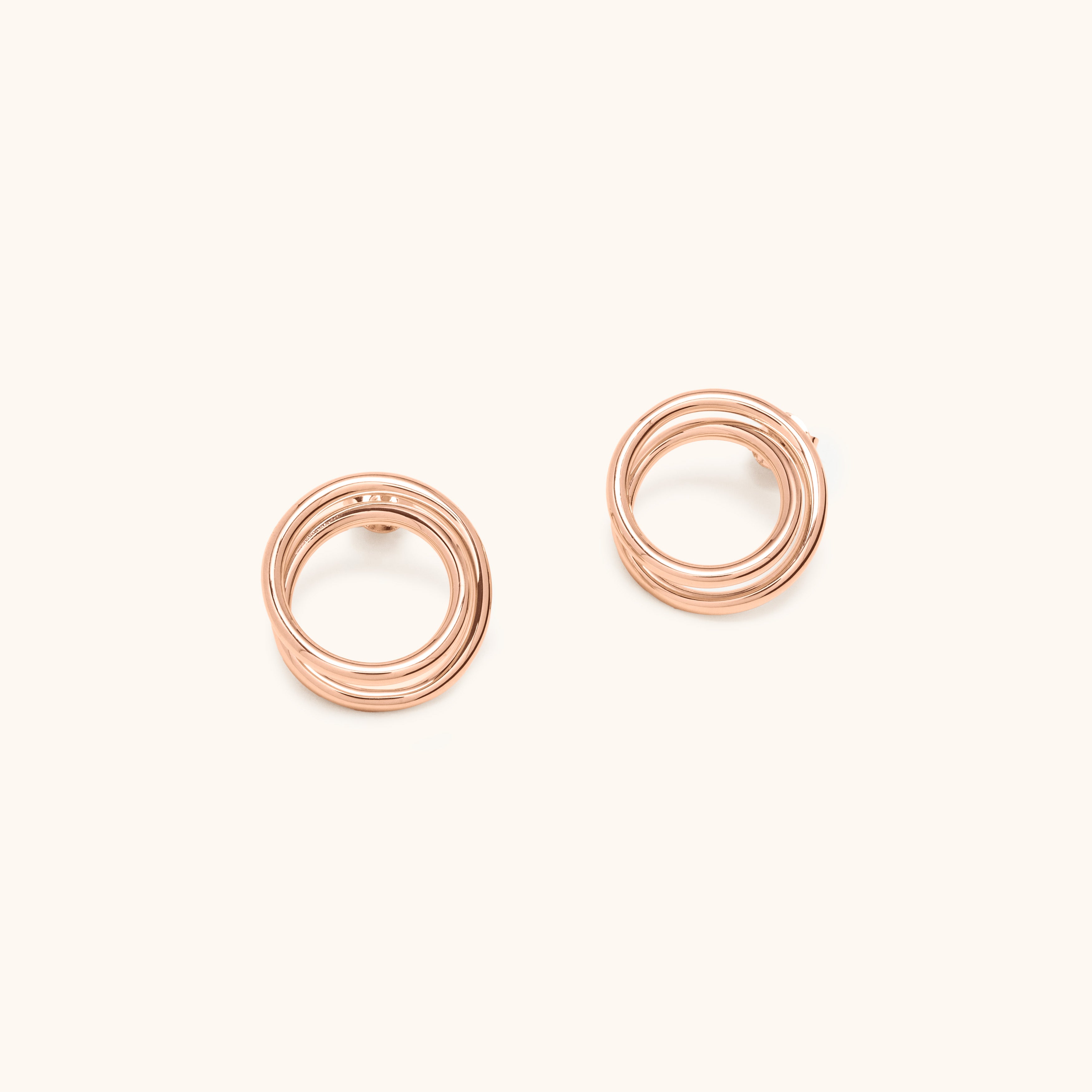 Mini rose gold spiral 2.0 | Earring