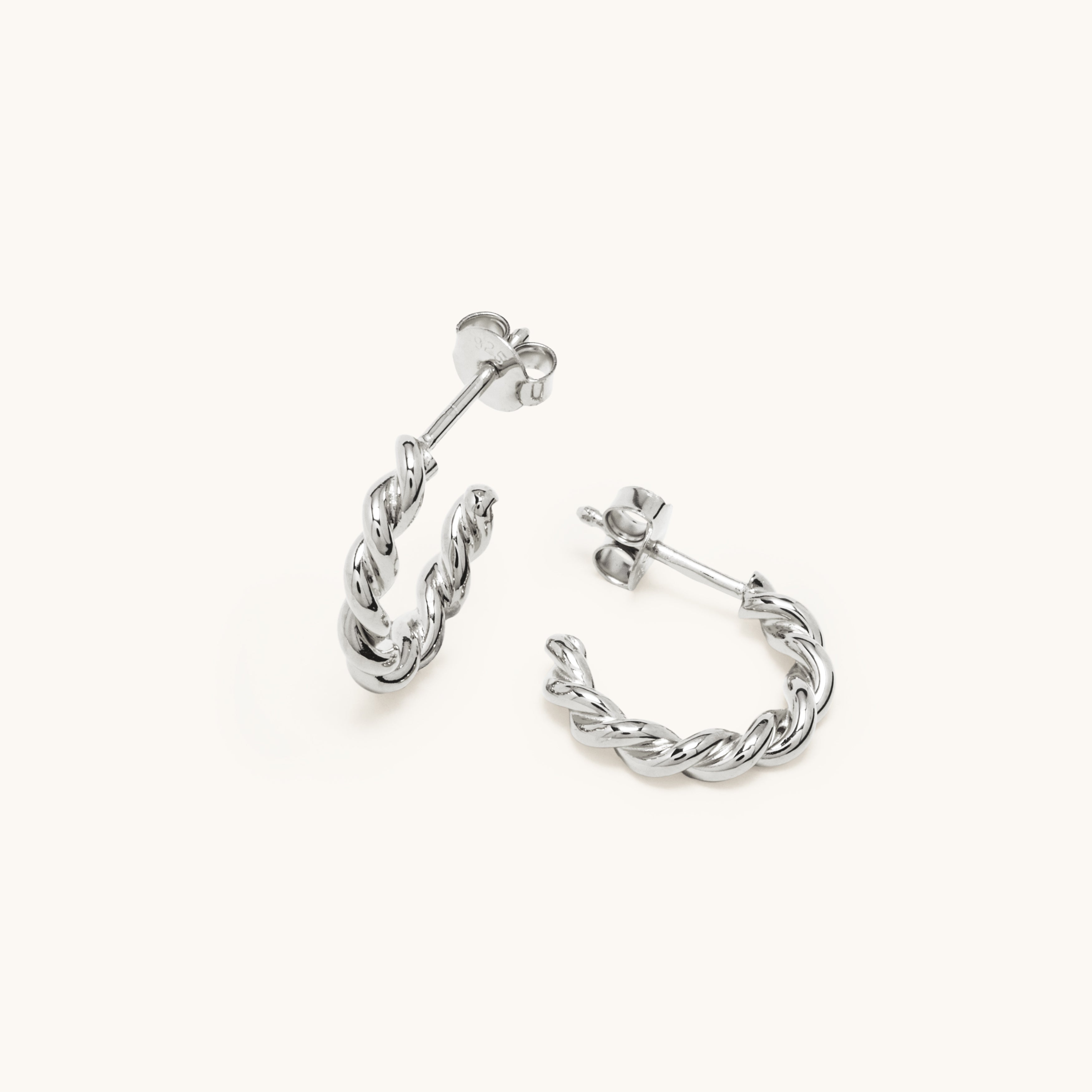 The Twisted Silver Ring 3.0 | Earring