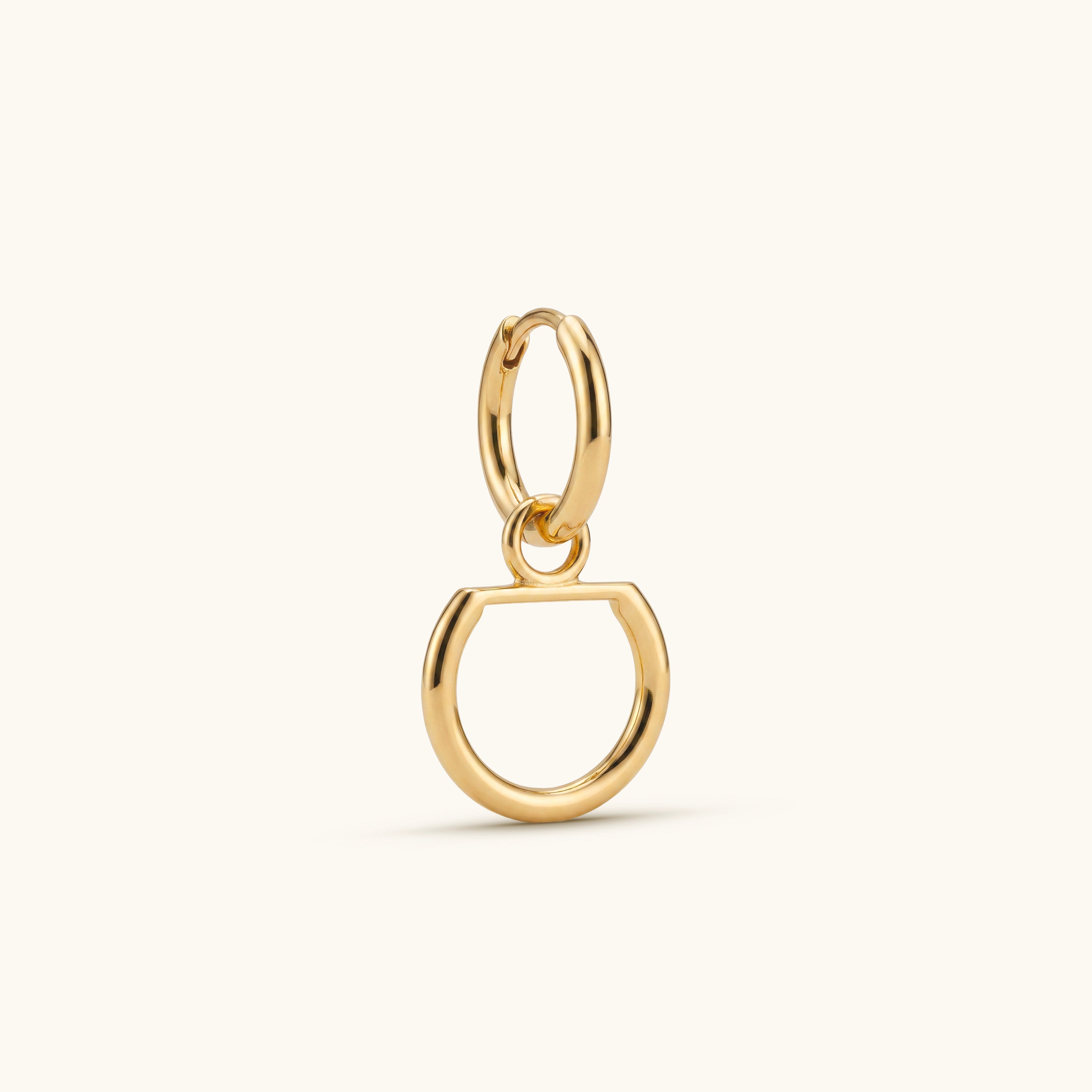 Mini gousset vermeil | Boucle d'oreille