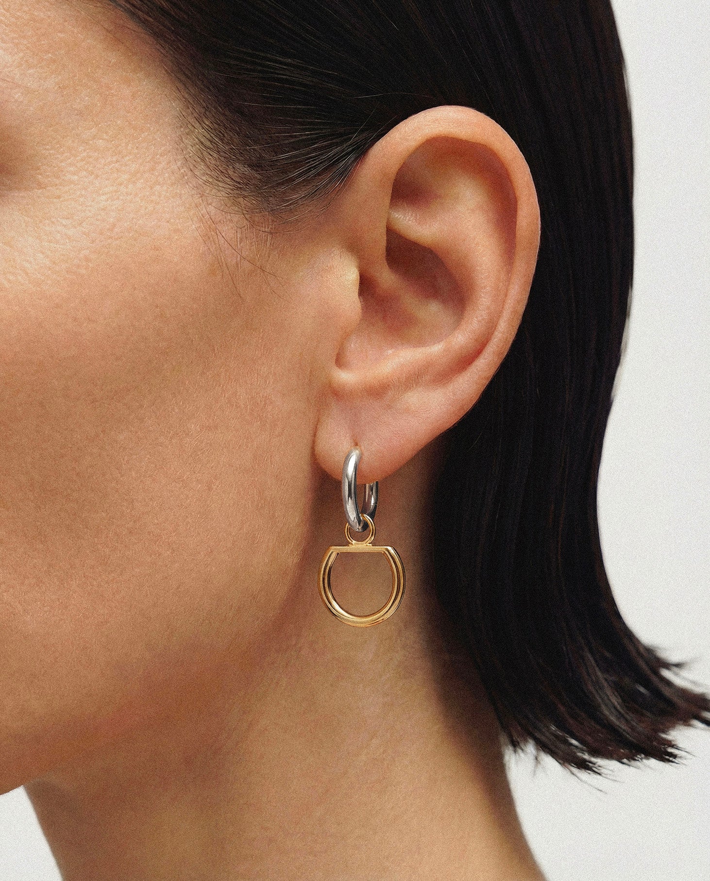 Mini silver spiral 2.0 | Earring