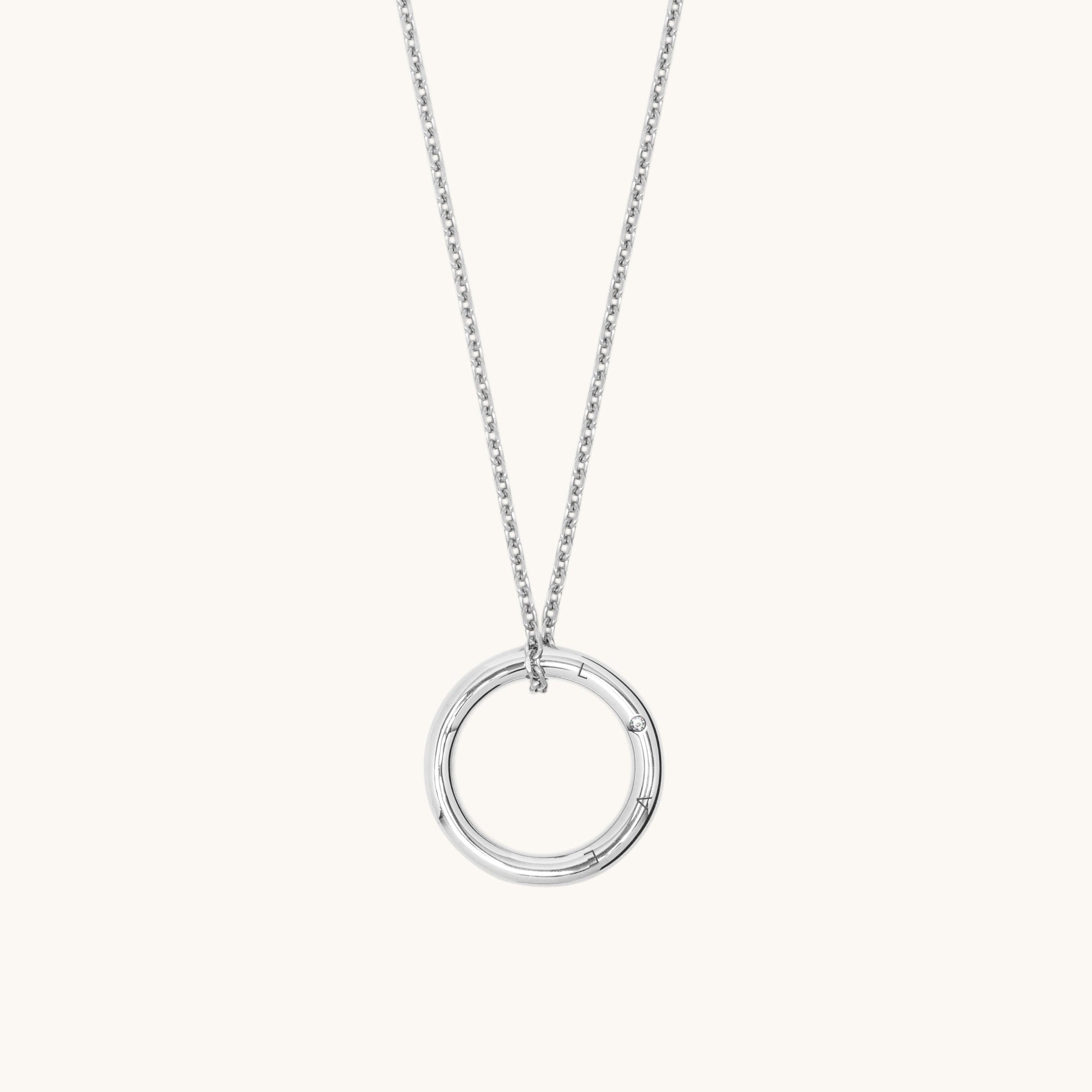 Collier 3.0 argent et diamant | LOVE