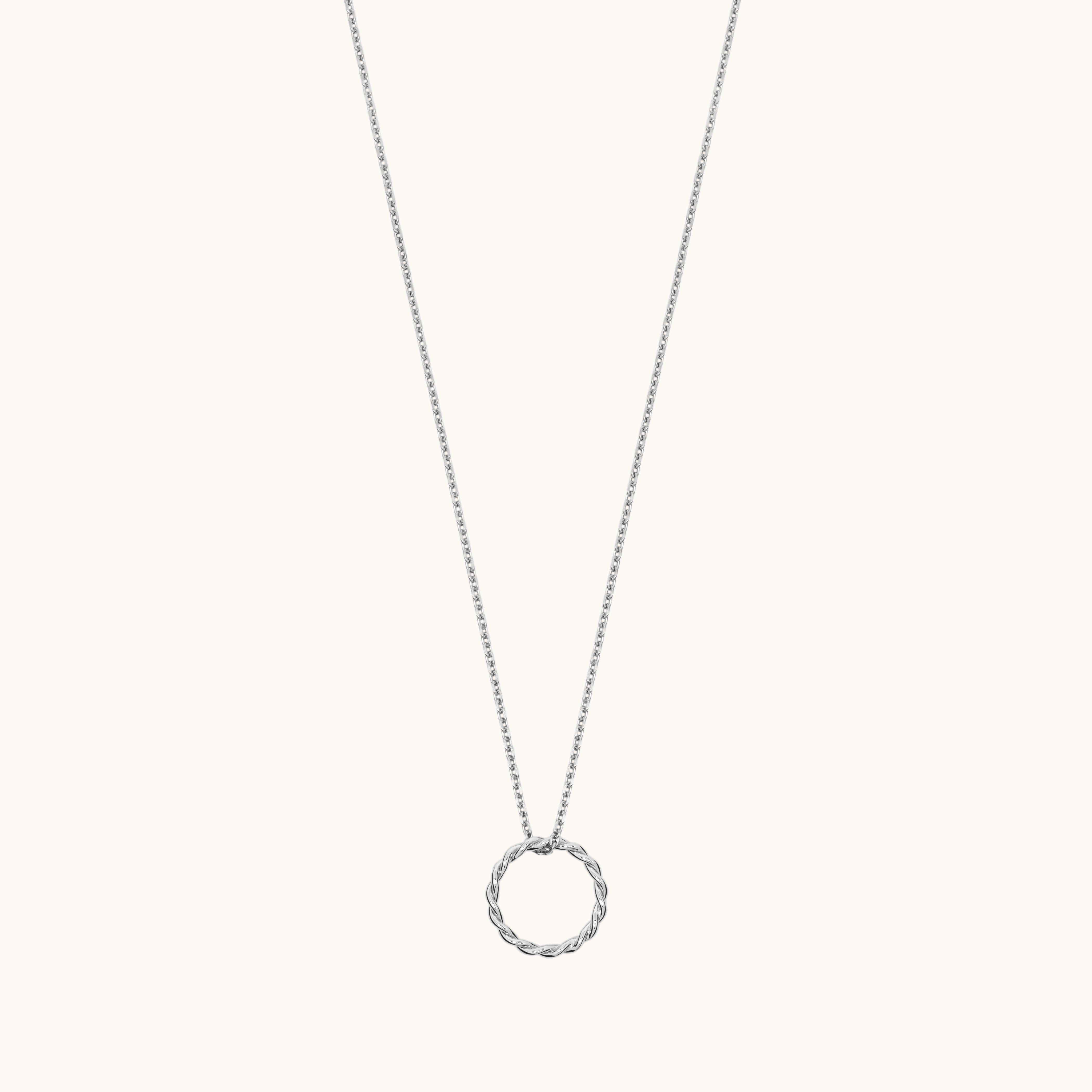 Twisted necklace 3.0 silver