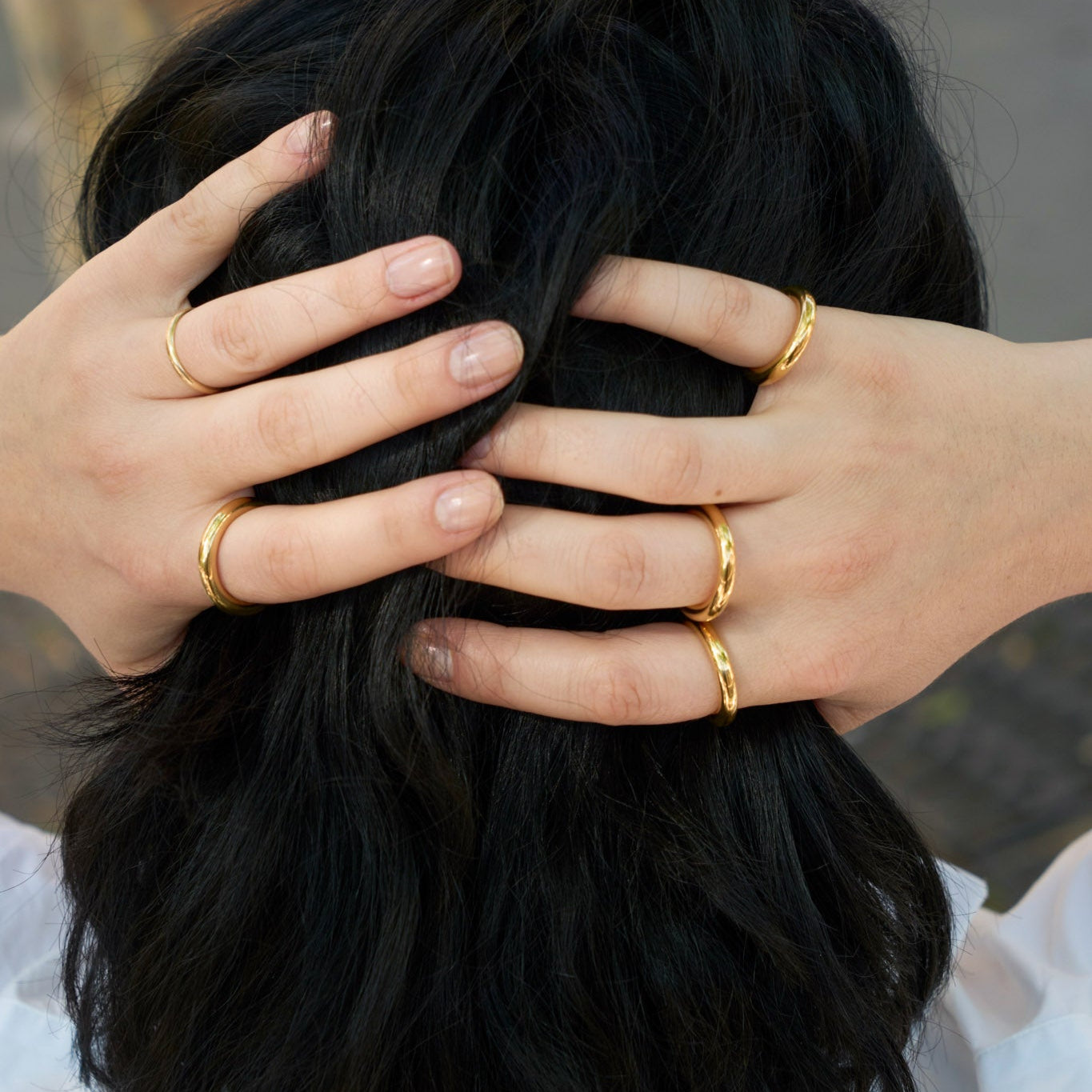 4.0 ring - gold vermeil