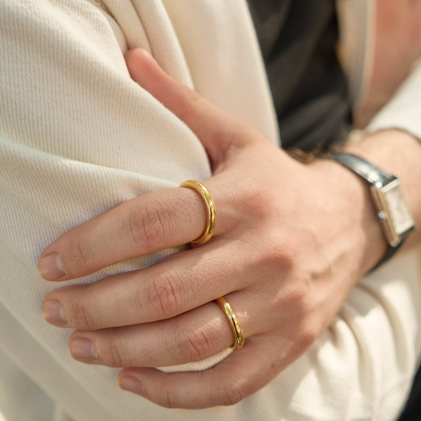 4.0 ring - gold vermeil