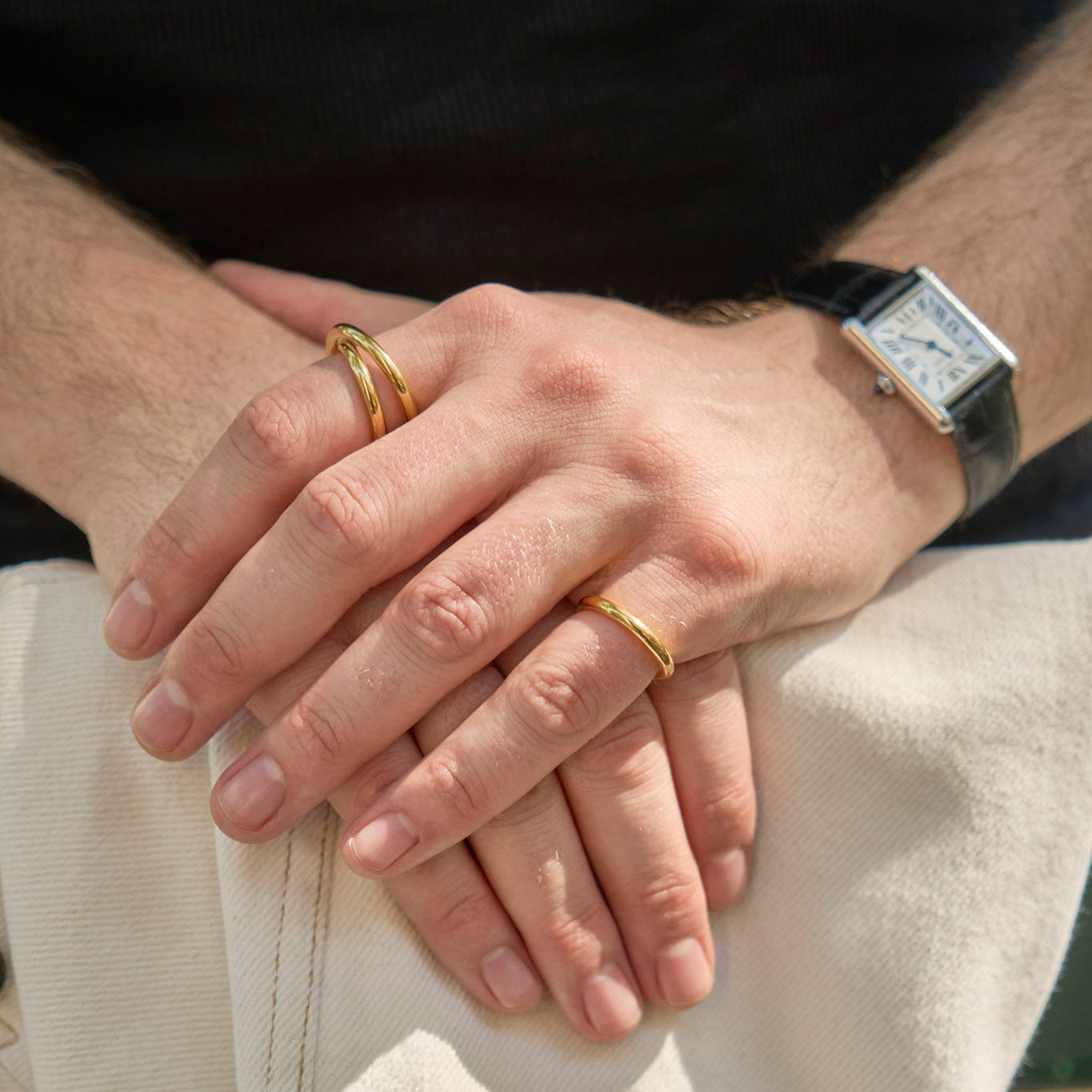 3.0 ring - gold vermeil