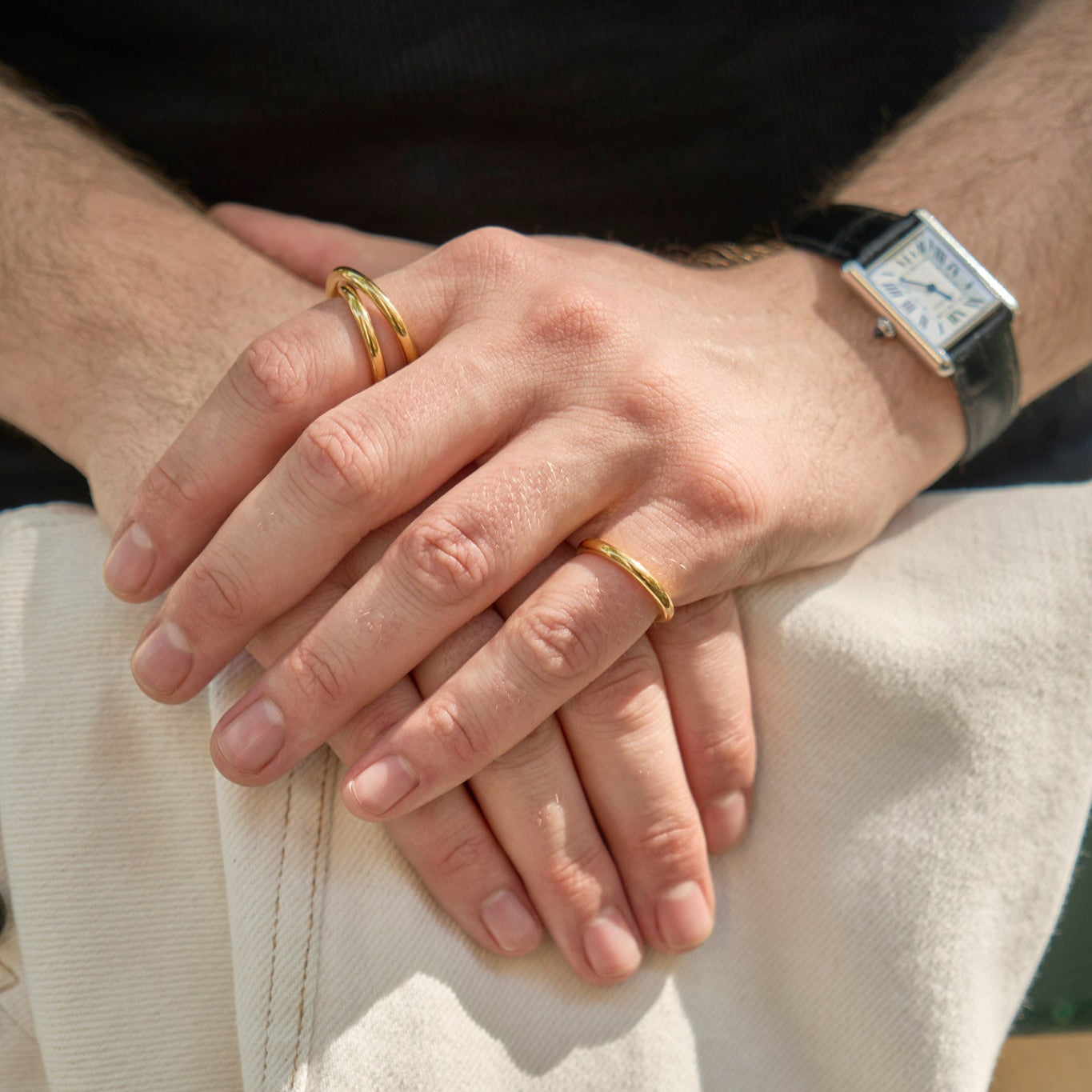 3.0 spiral ring - gold vermeil