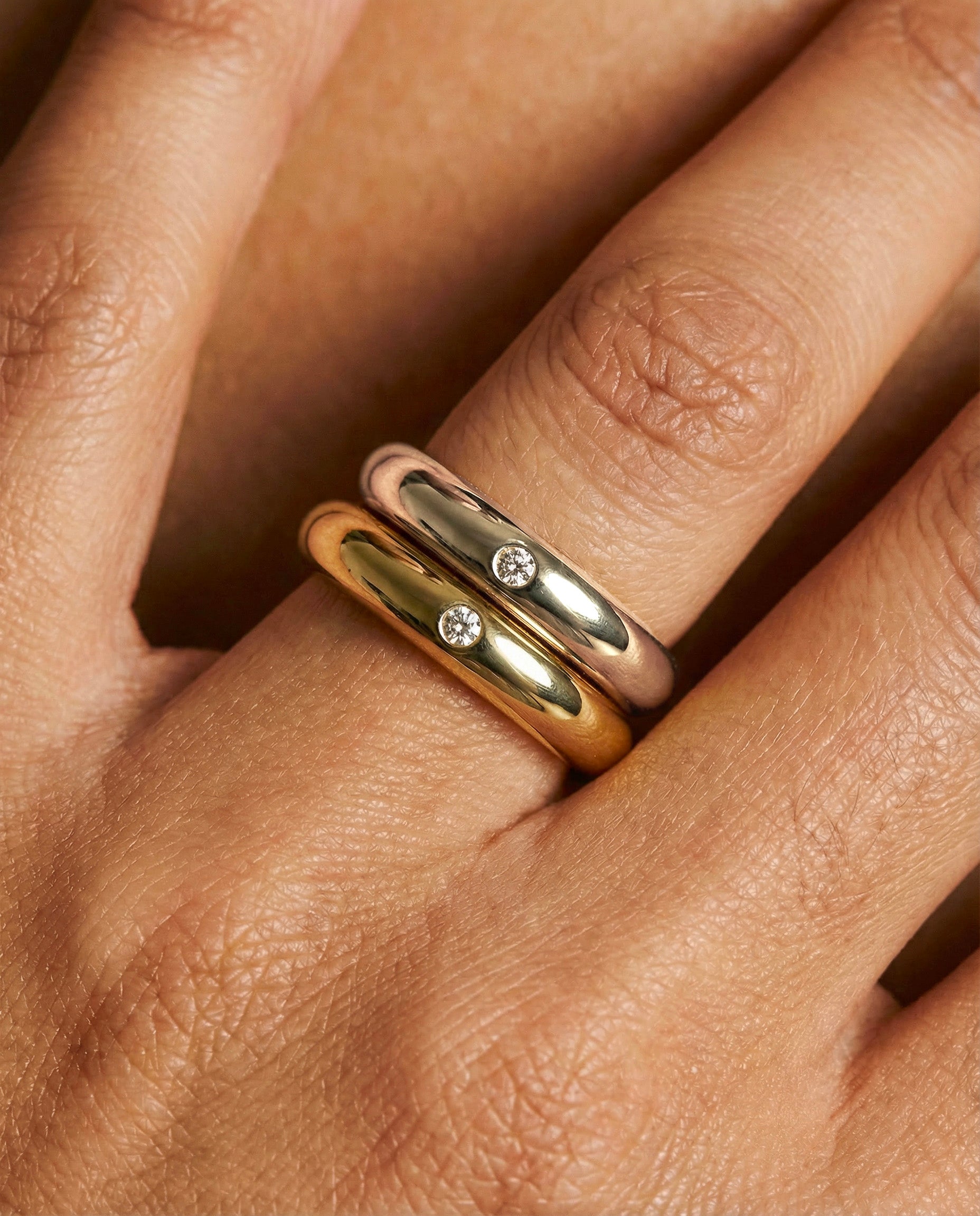 Anneau 4.0 argent et diamant