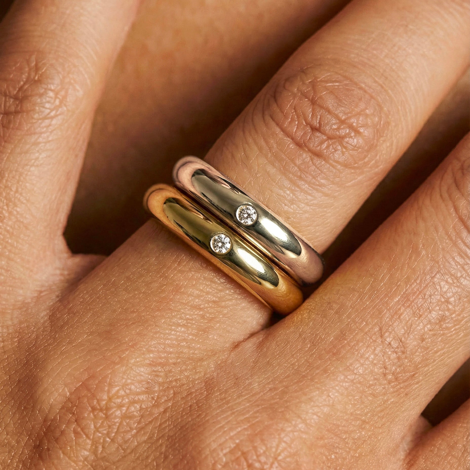 Anneau 4.0 argent et diamant