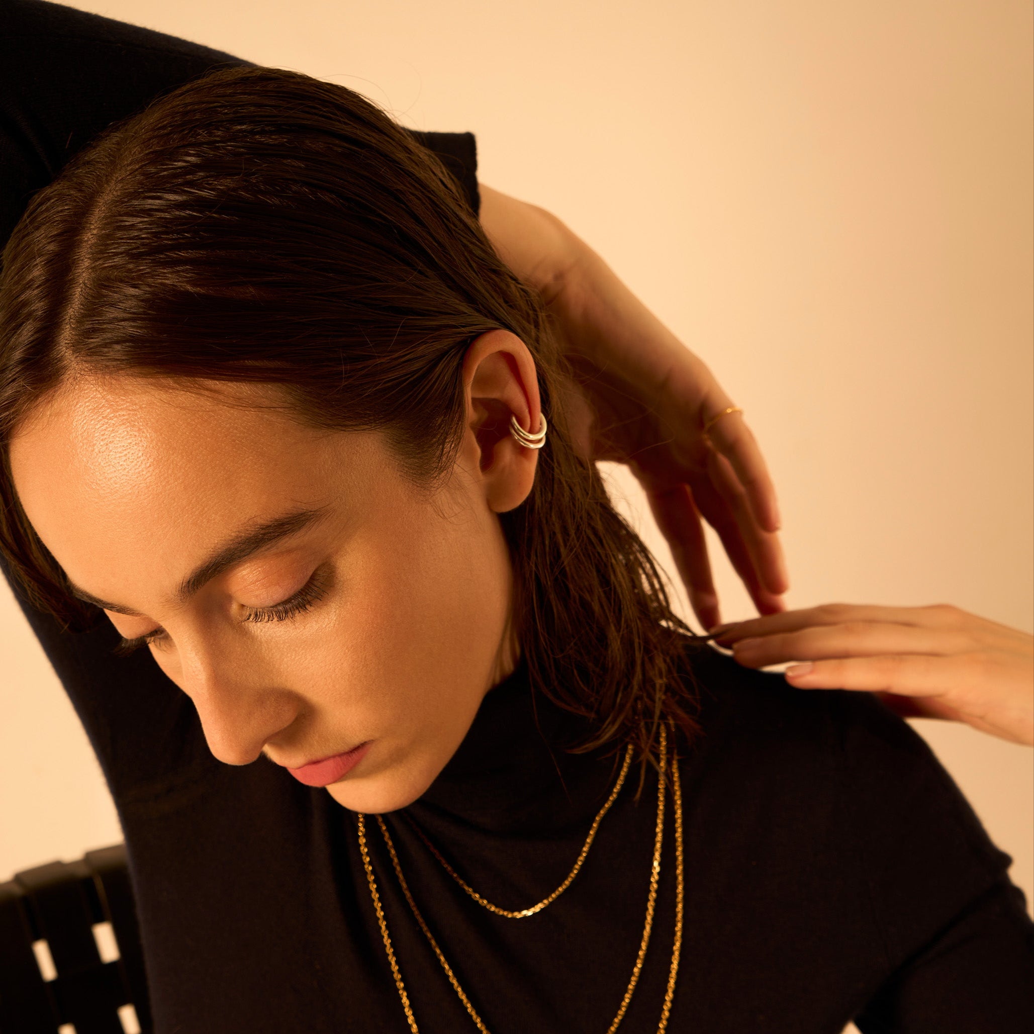 Duo of earcuffs 2.0 silver