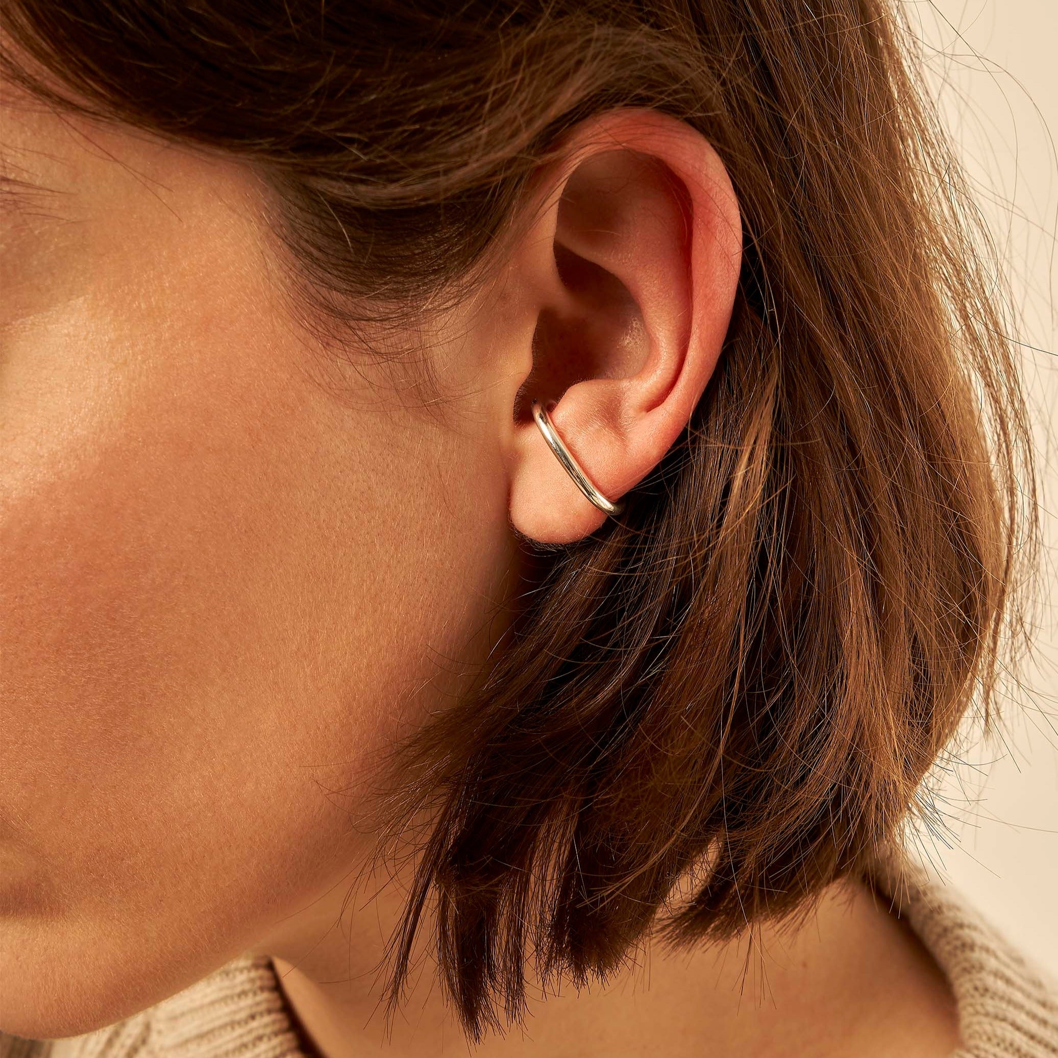 2.0 earcuff - sterling silver