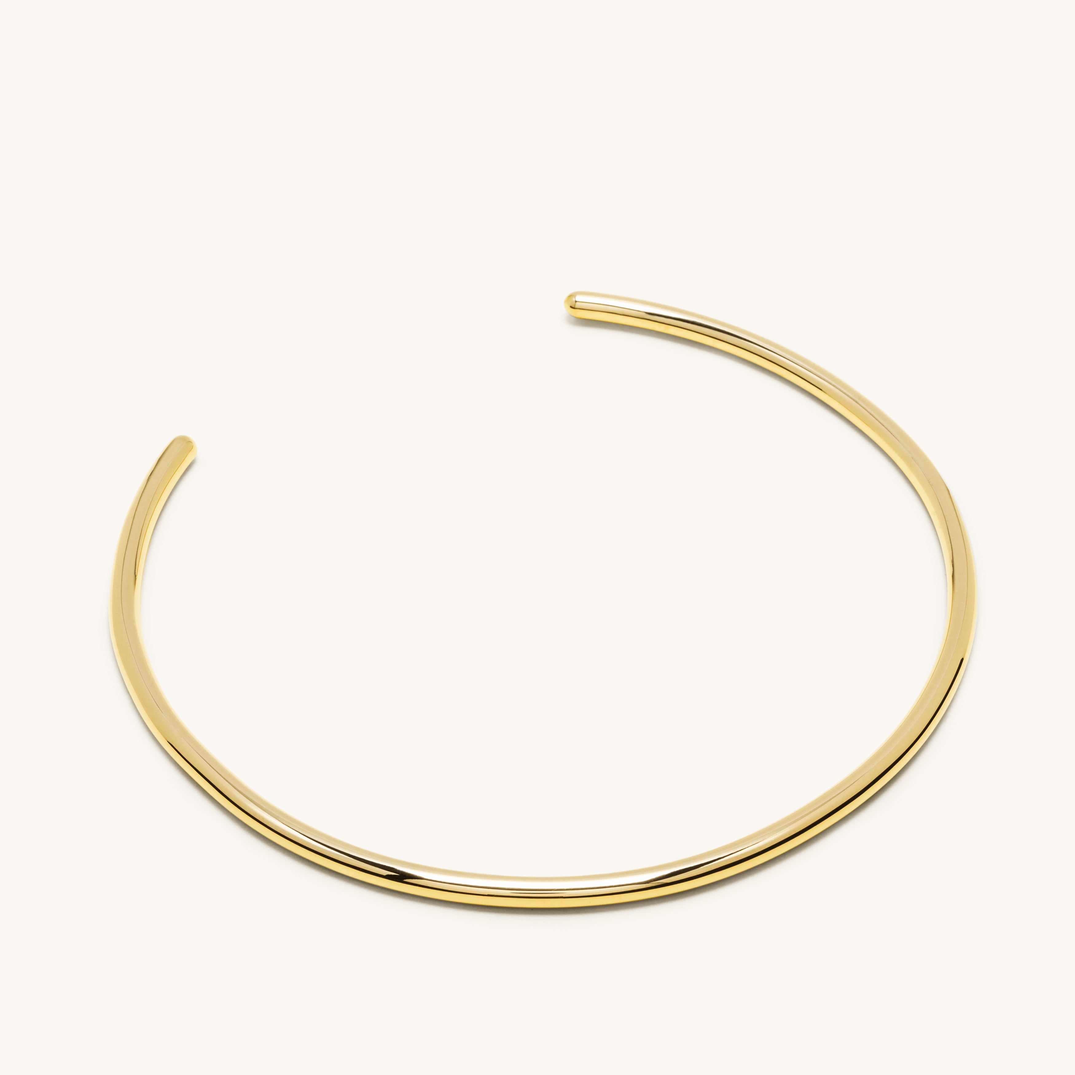 Jonc de cou 5.0 vermeil