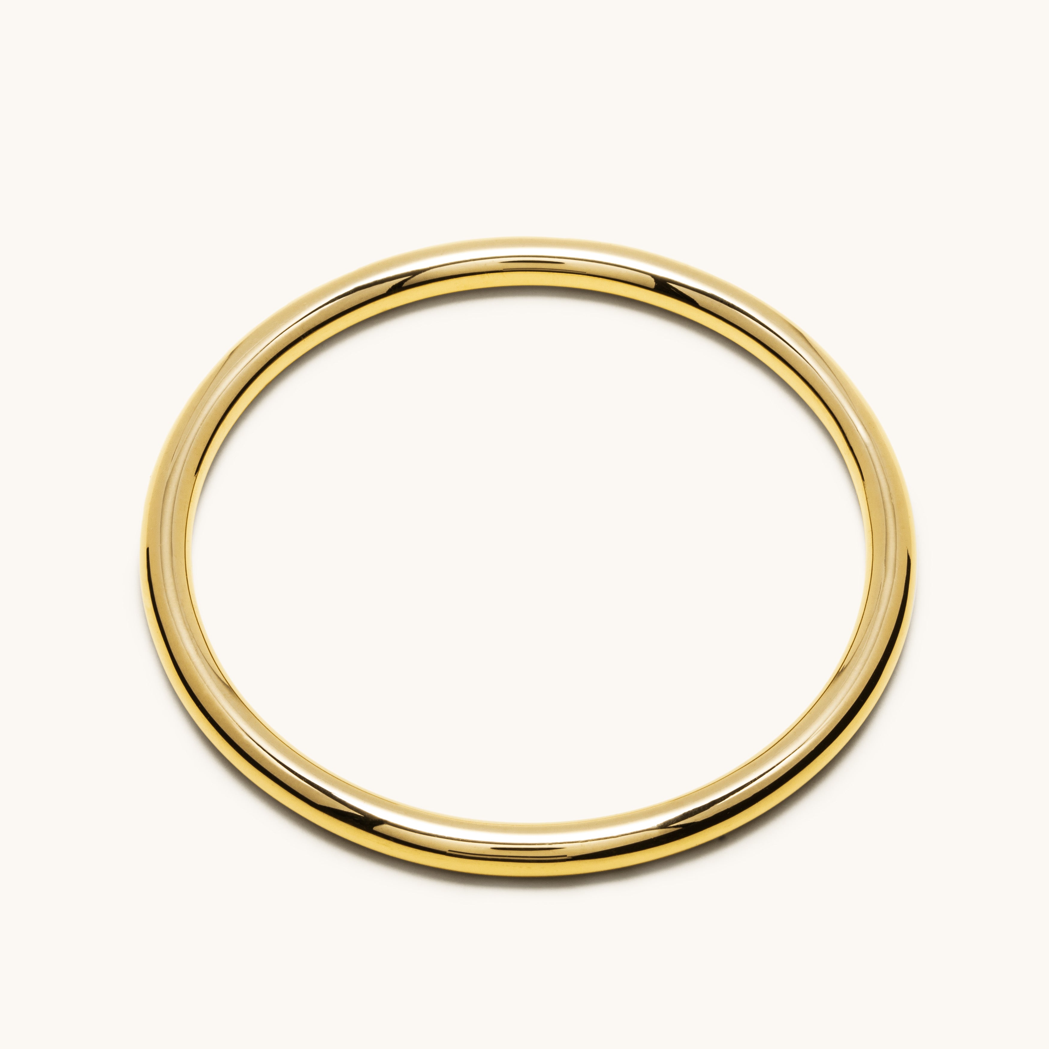 Closed vermeil bangle 5.0