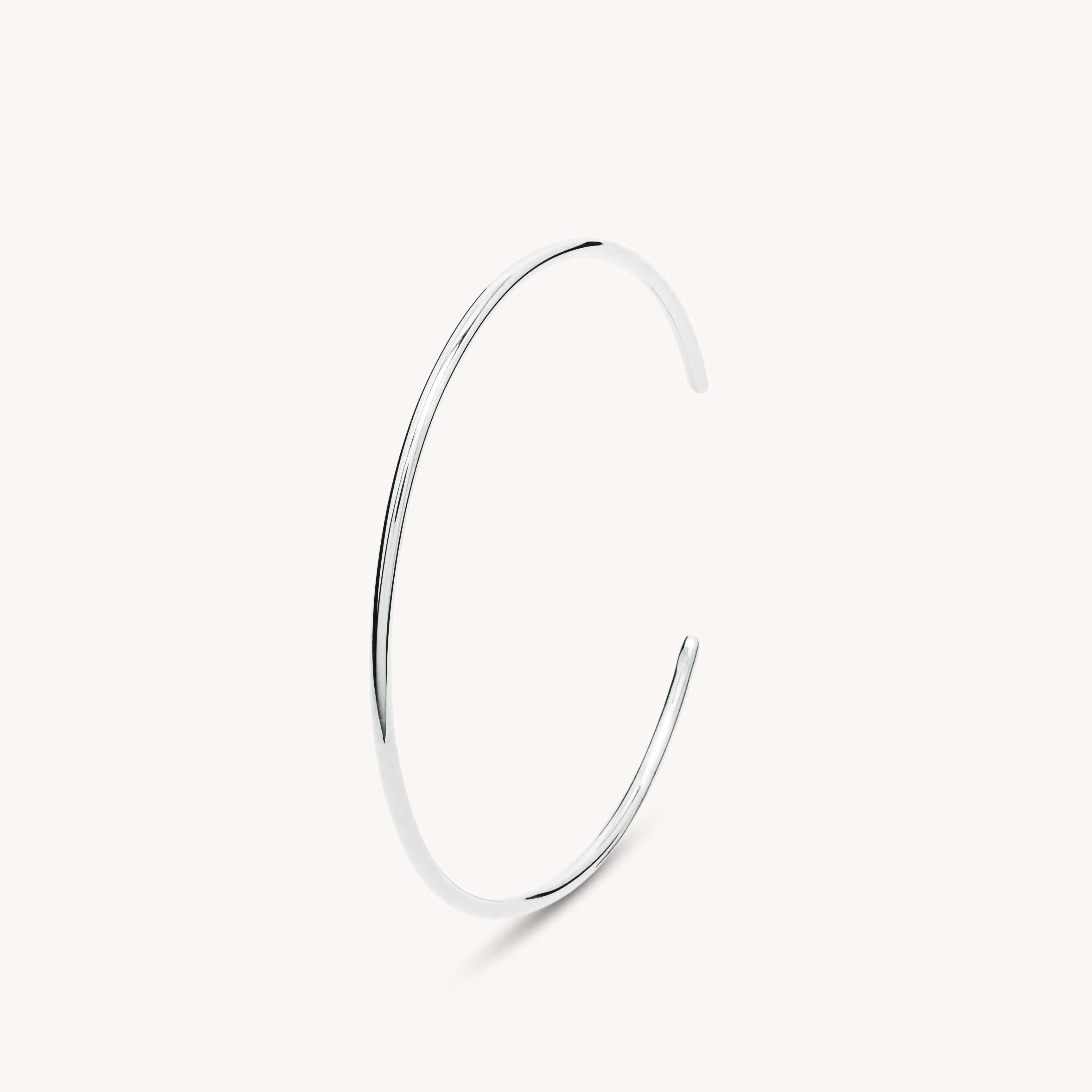 Jonc ouvert argent 2.0