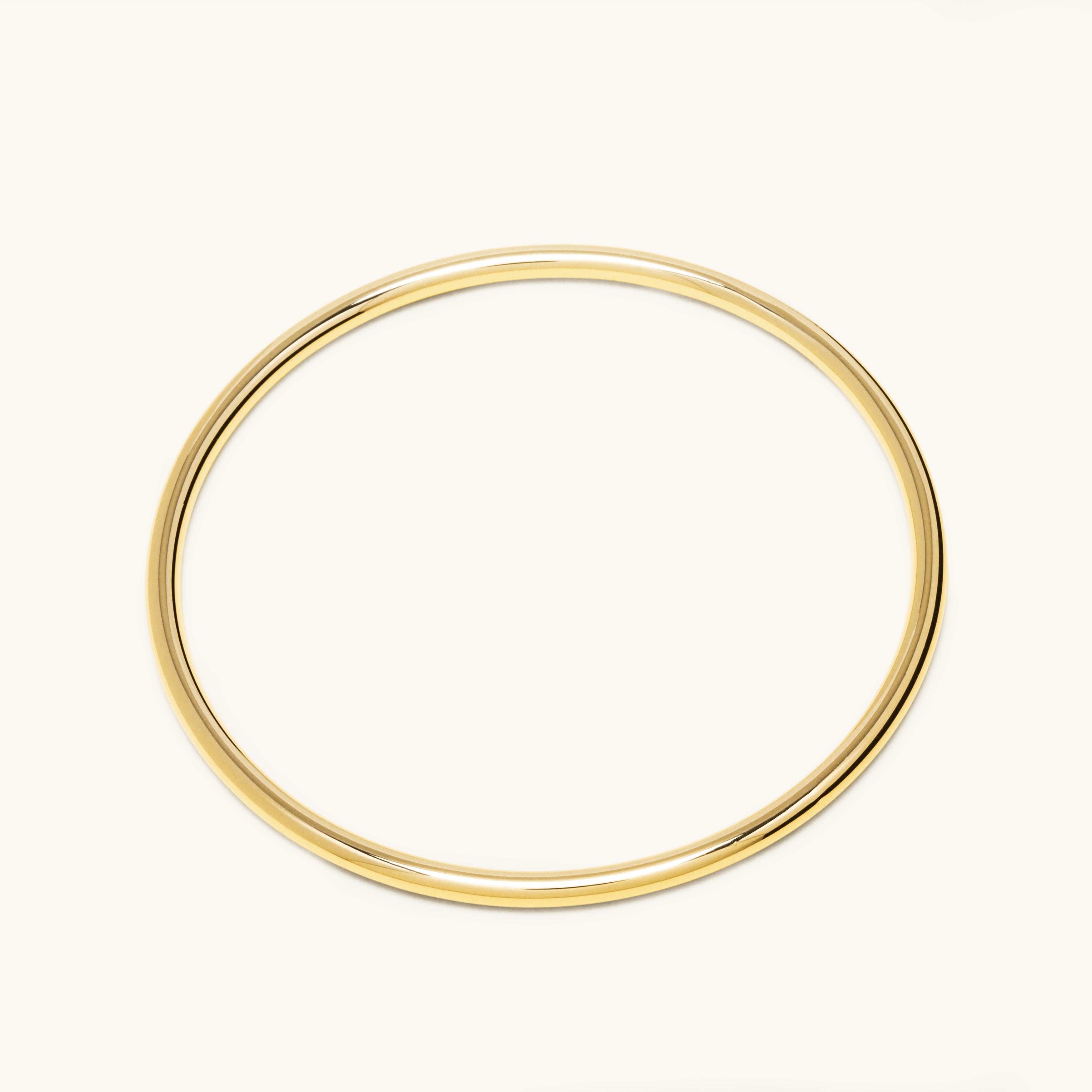 Set of closed vermeil bangles