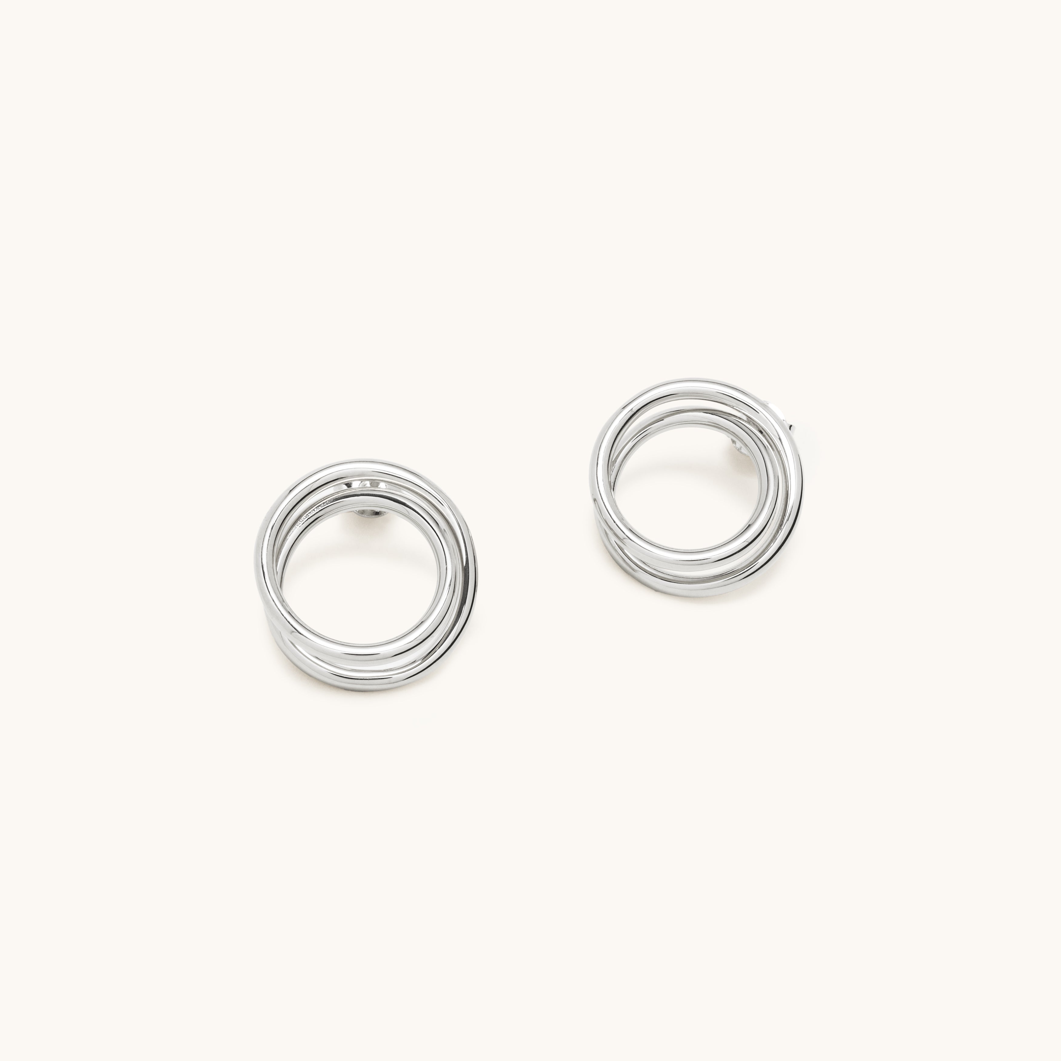 Mini spirale argent 2.0 | Boucle d'oreille