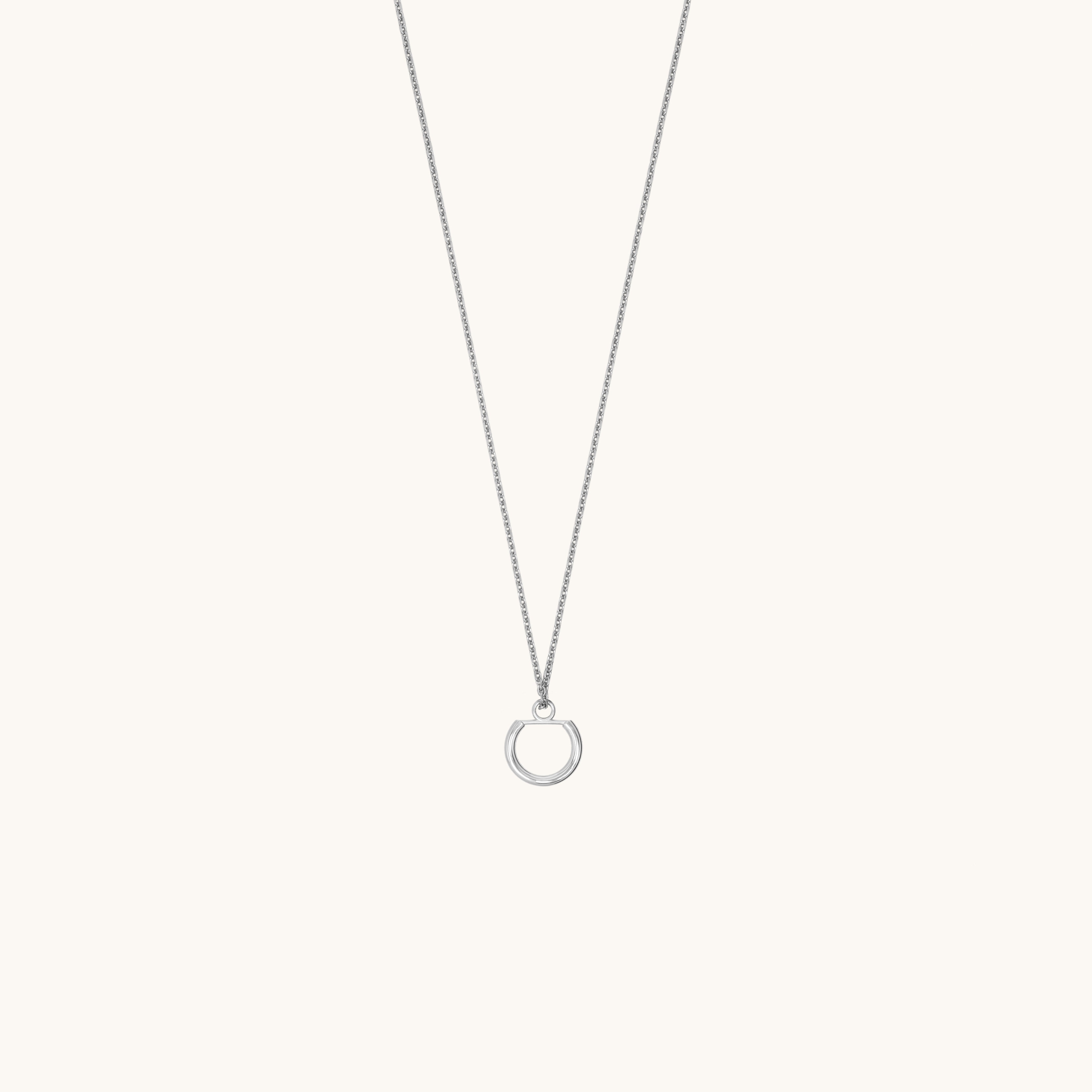 Pendentif mini gousset argent