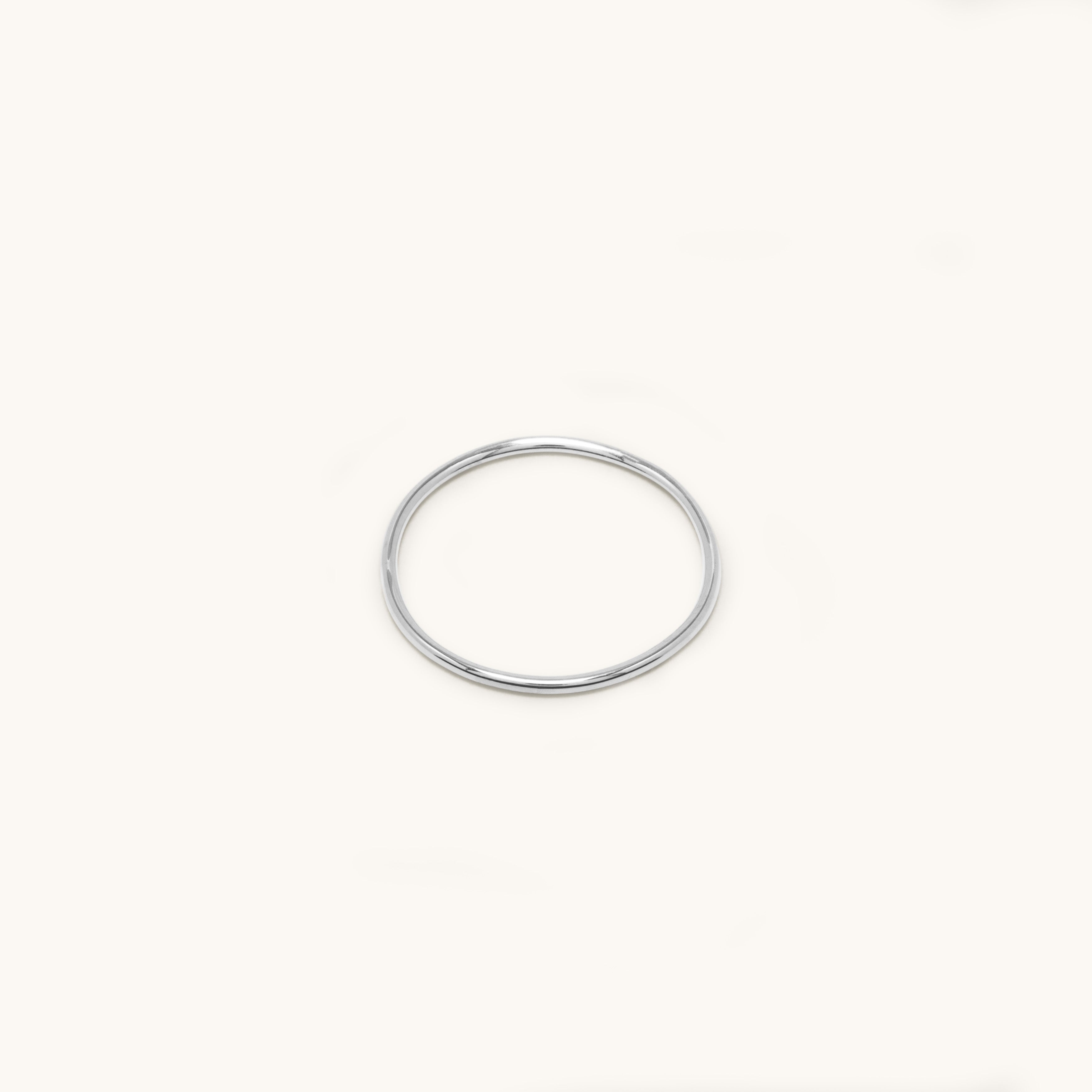 1.0 ring - sterling silver