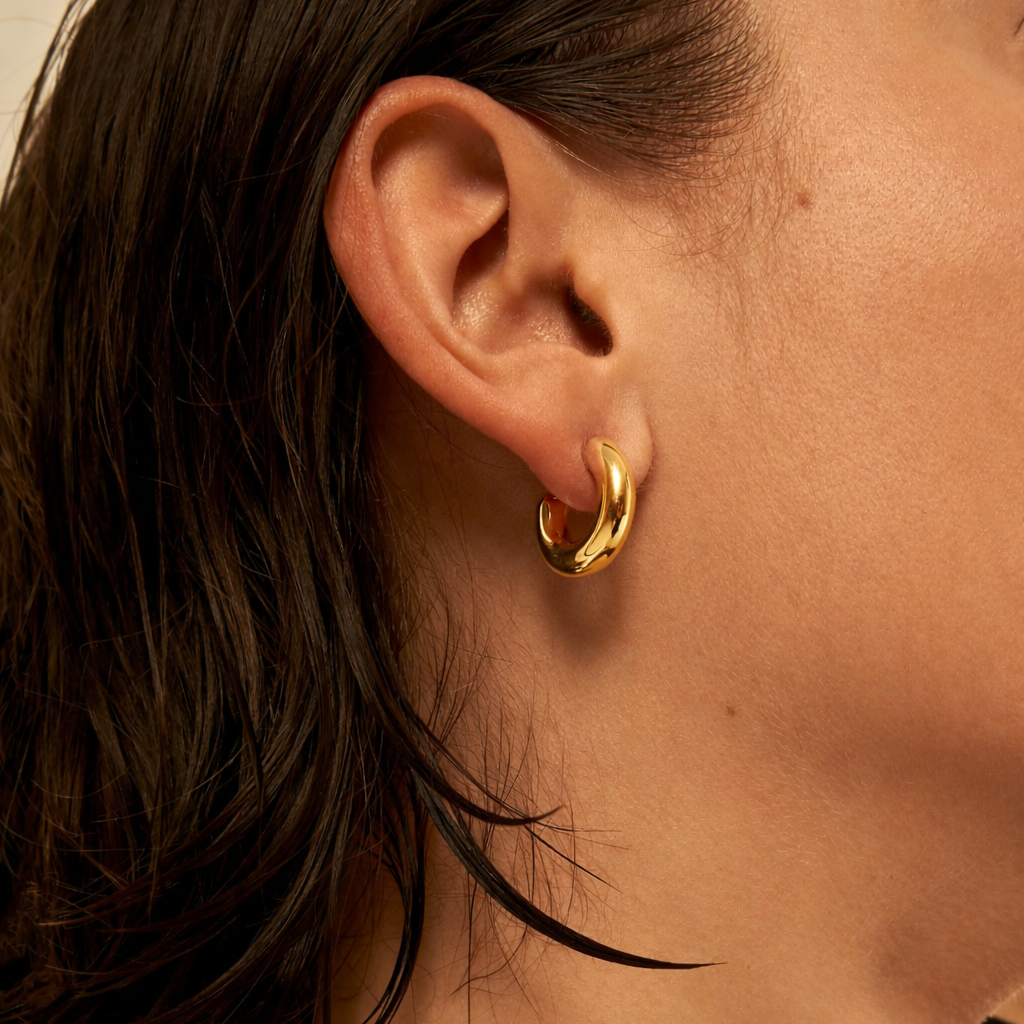 L'anneau vermeil 5.0 | Boucle d'oreille