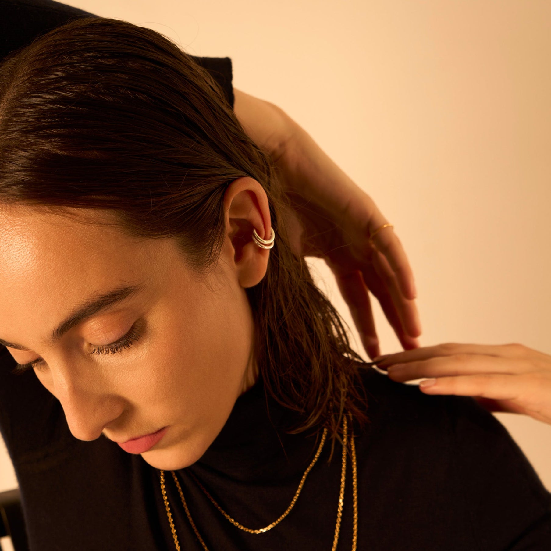 Earcuff 2.0 or blanc