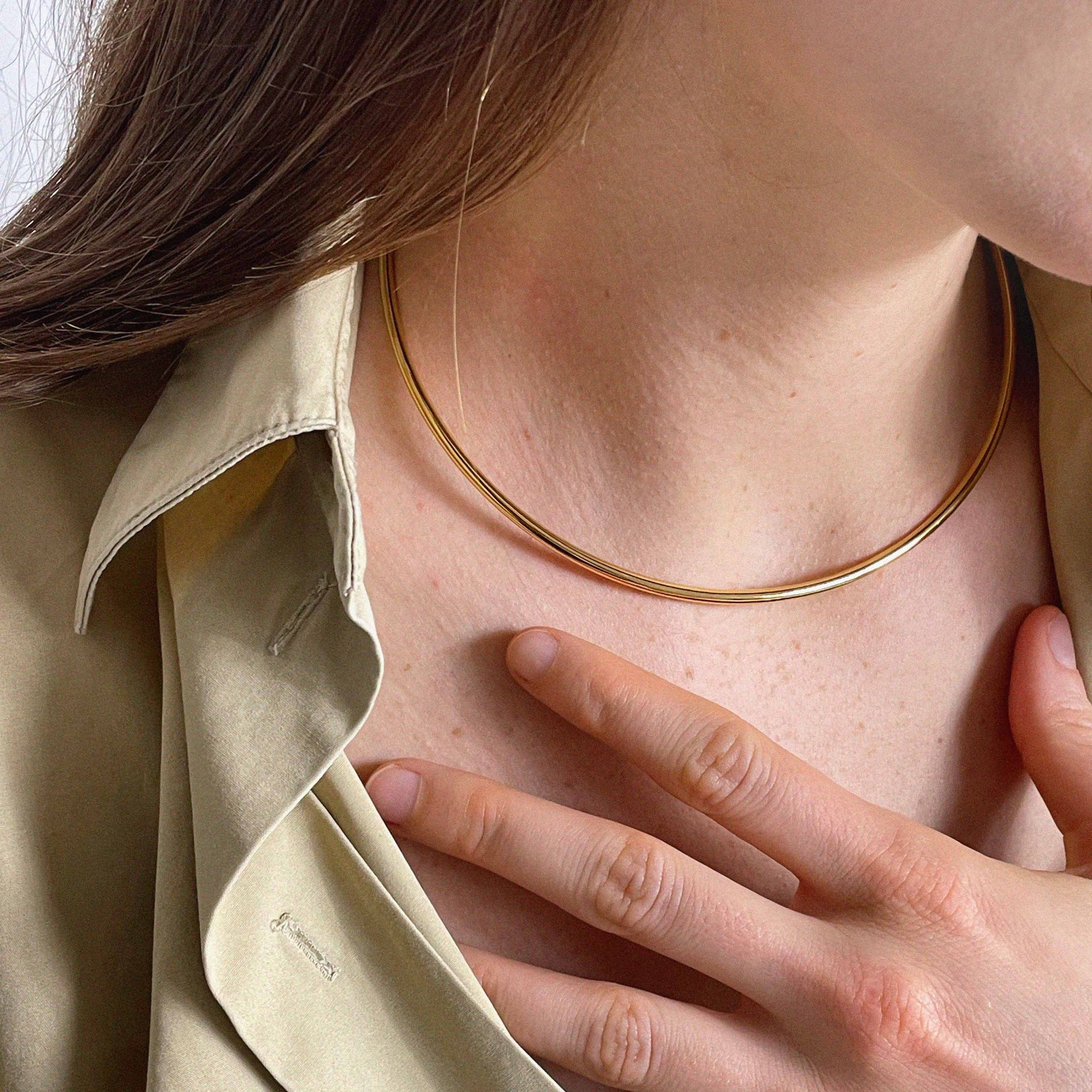 Glamira Rose Gold Capricorn Necklace Collier Jonc En Or Necklace