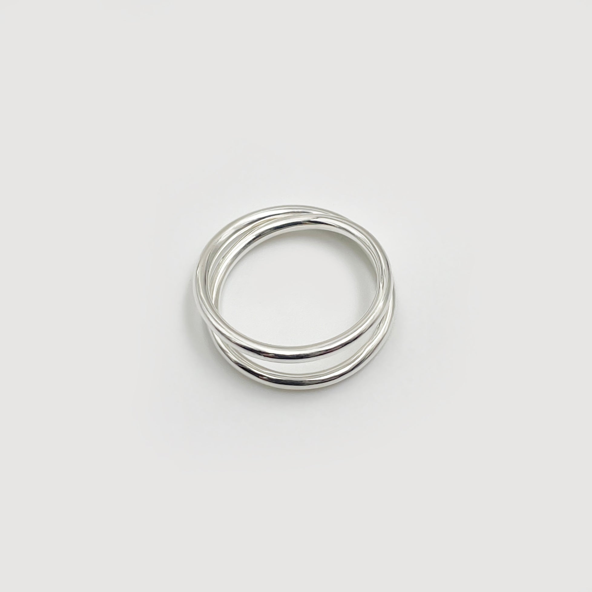Bague Plateau Argent 925 Motif Spirale - Taille 60, Bijou Délicat Et Neuf