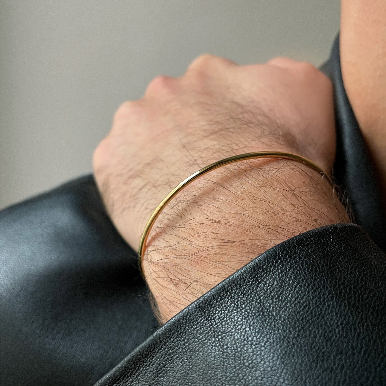 jonc ouvert 2.0 or vermeil - alt paris- bijoux unisexes fabriqués en france