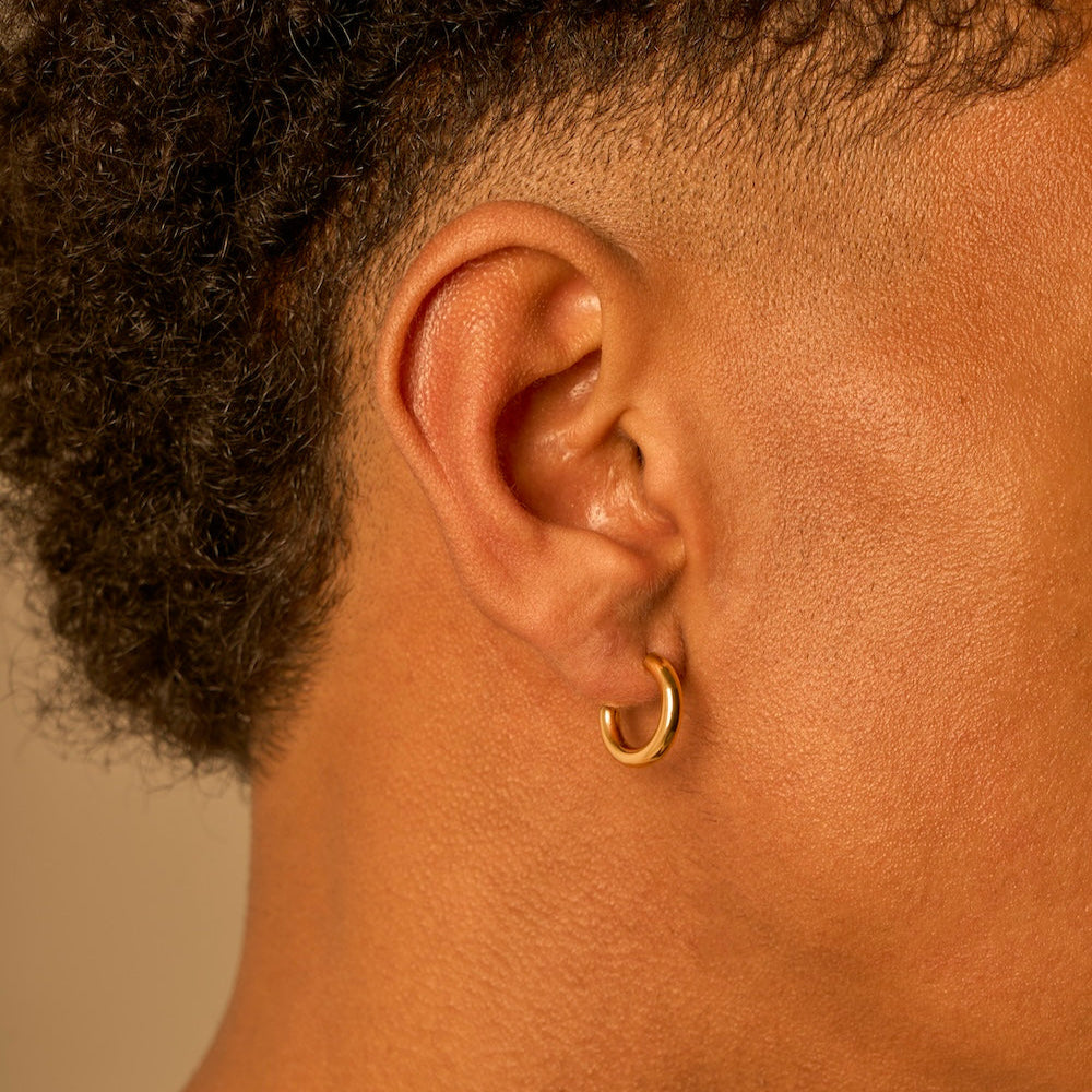 The 3.0 yellow gold ring | Earring