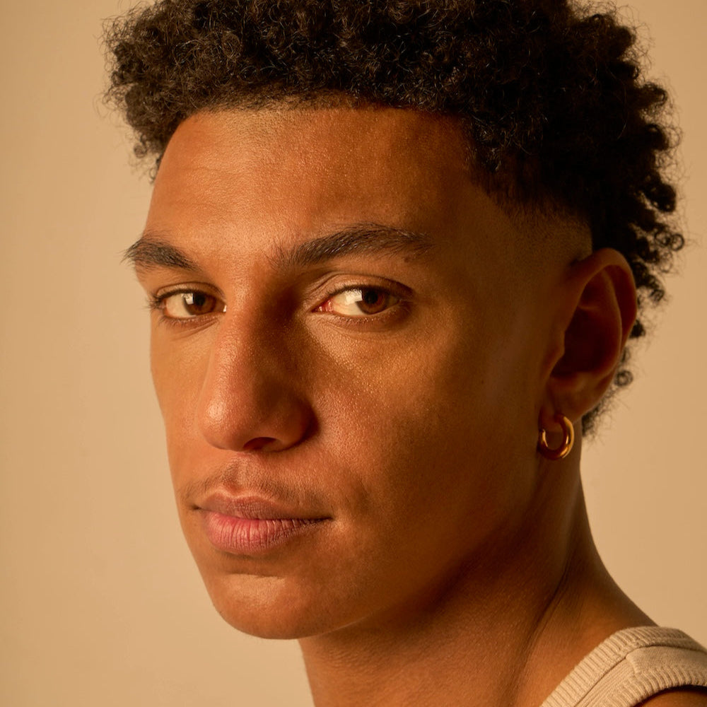 The 4.0 yellow gold ring | Earring