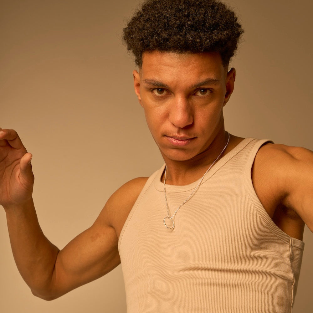 Twisted necklace 3.0 silver