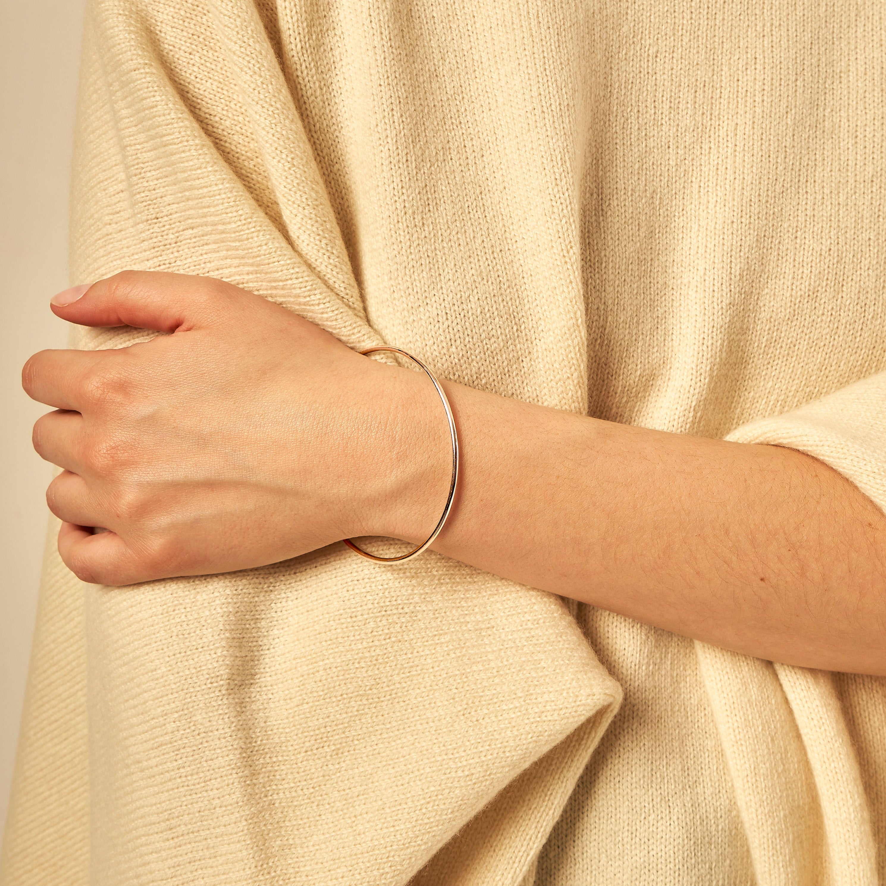 2.0 bangle - gold vermeil